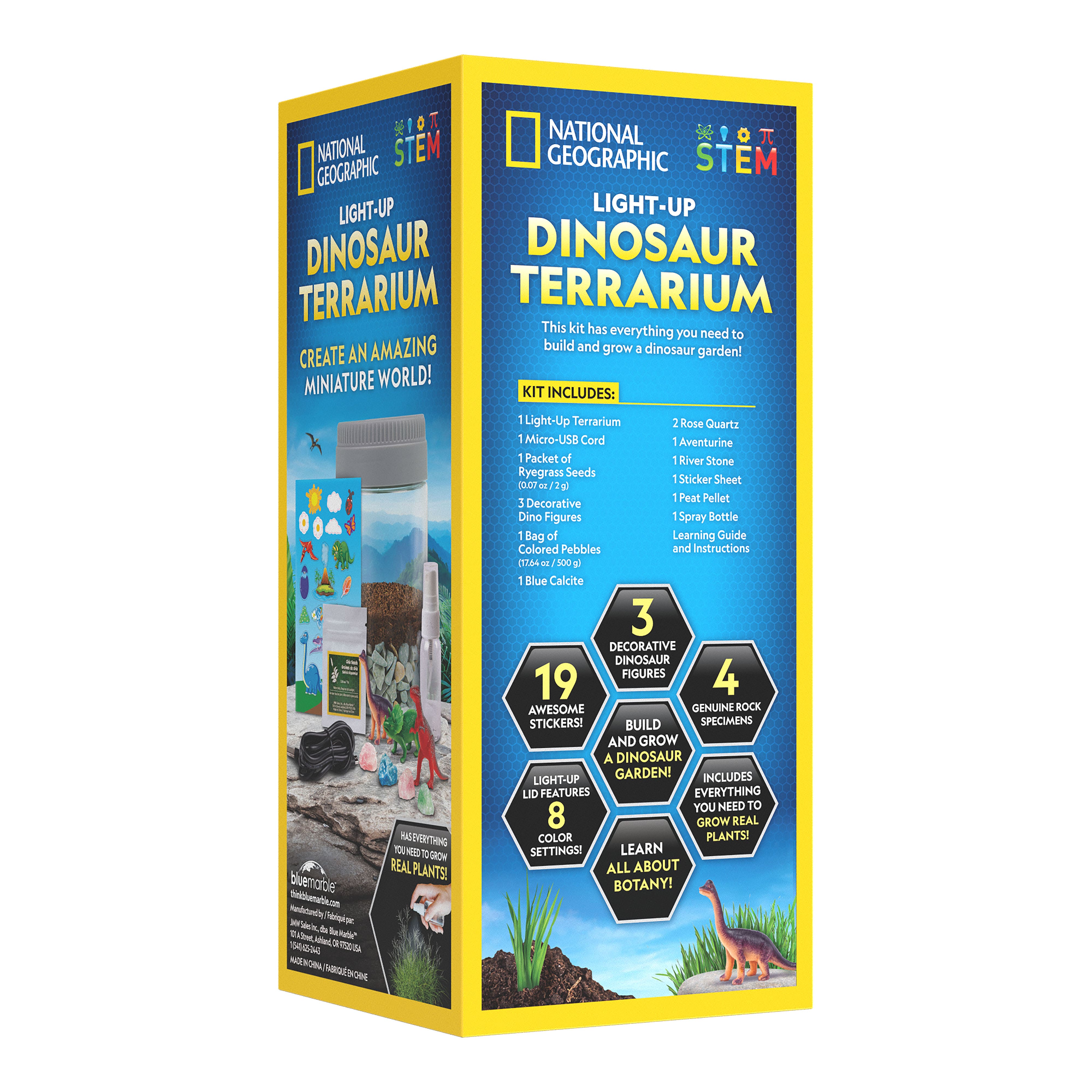 National Geographic&#x2122; Light-Up Dinosaur Terrarium