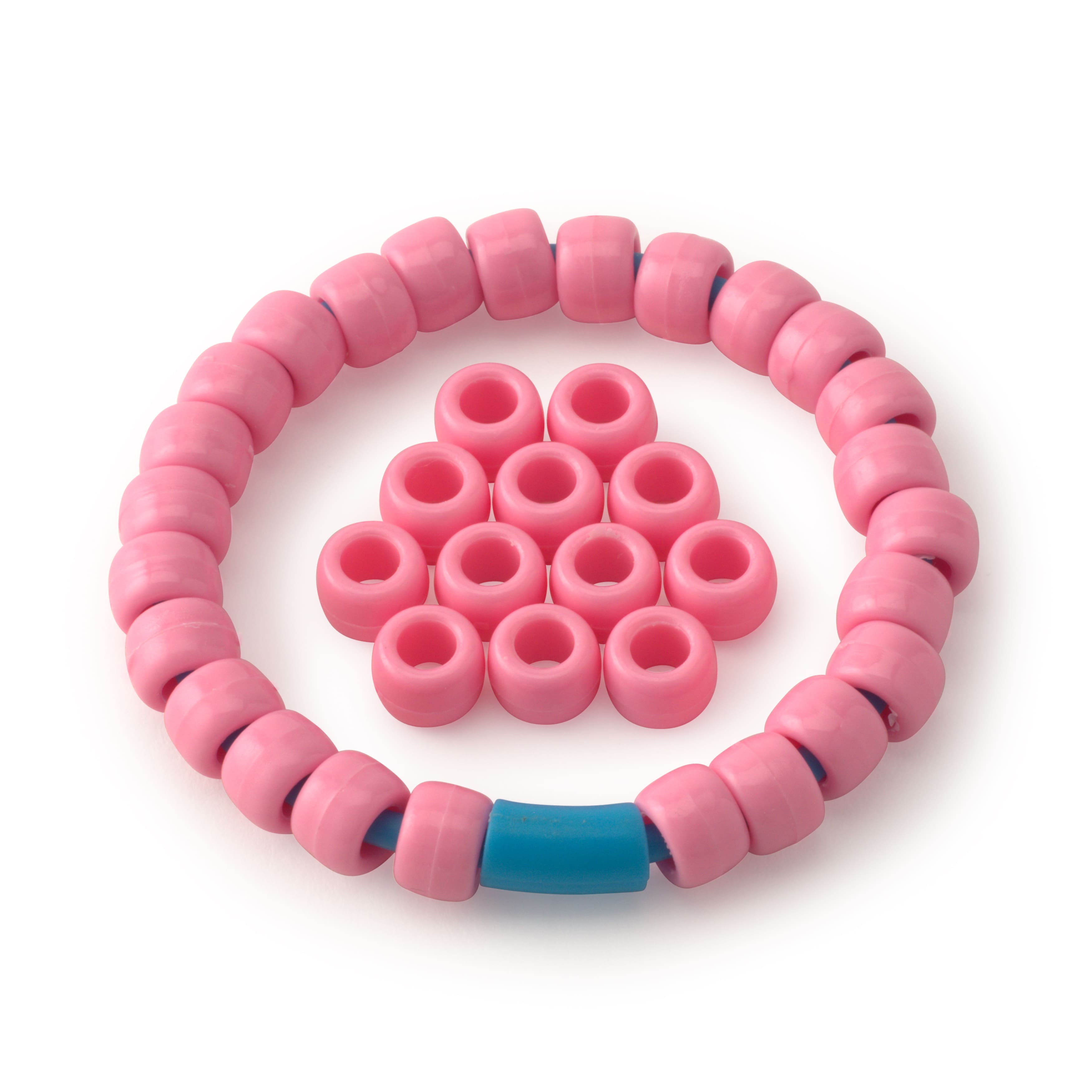 Opaque Pony Beads by Creatology&#x2122;, 6mm x 9mm