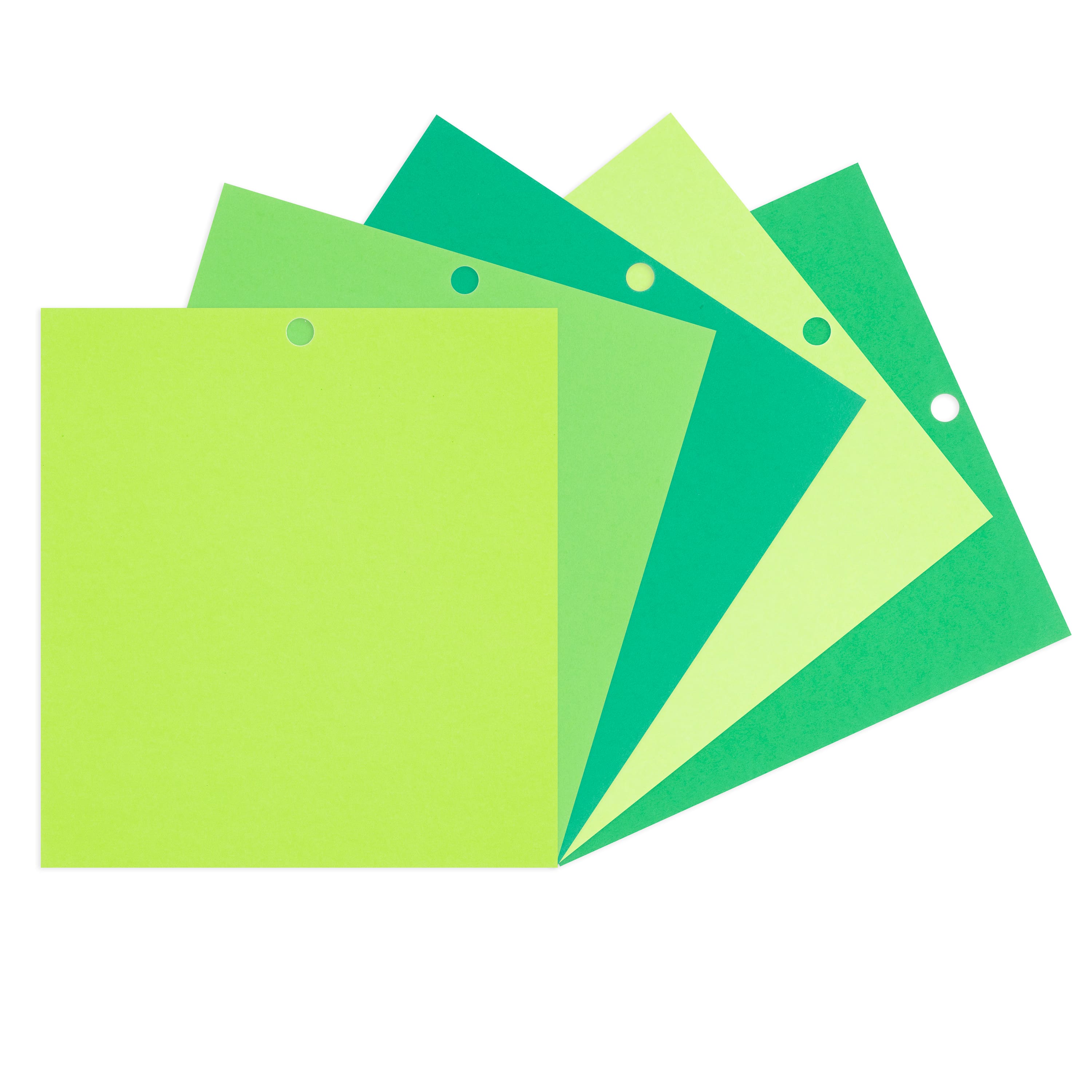 Feathered Green 6&#x22; x 6.5&#x22; Cardstock Paper by Recollections&#x2122;, 100 Sheets