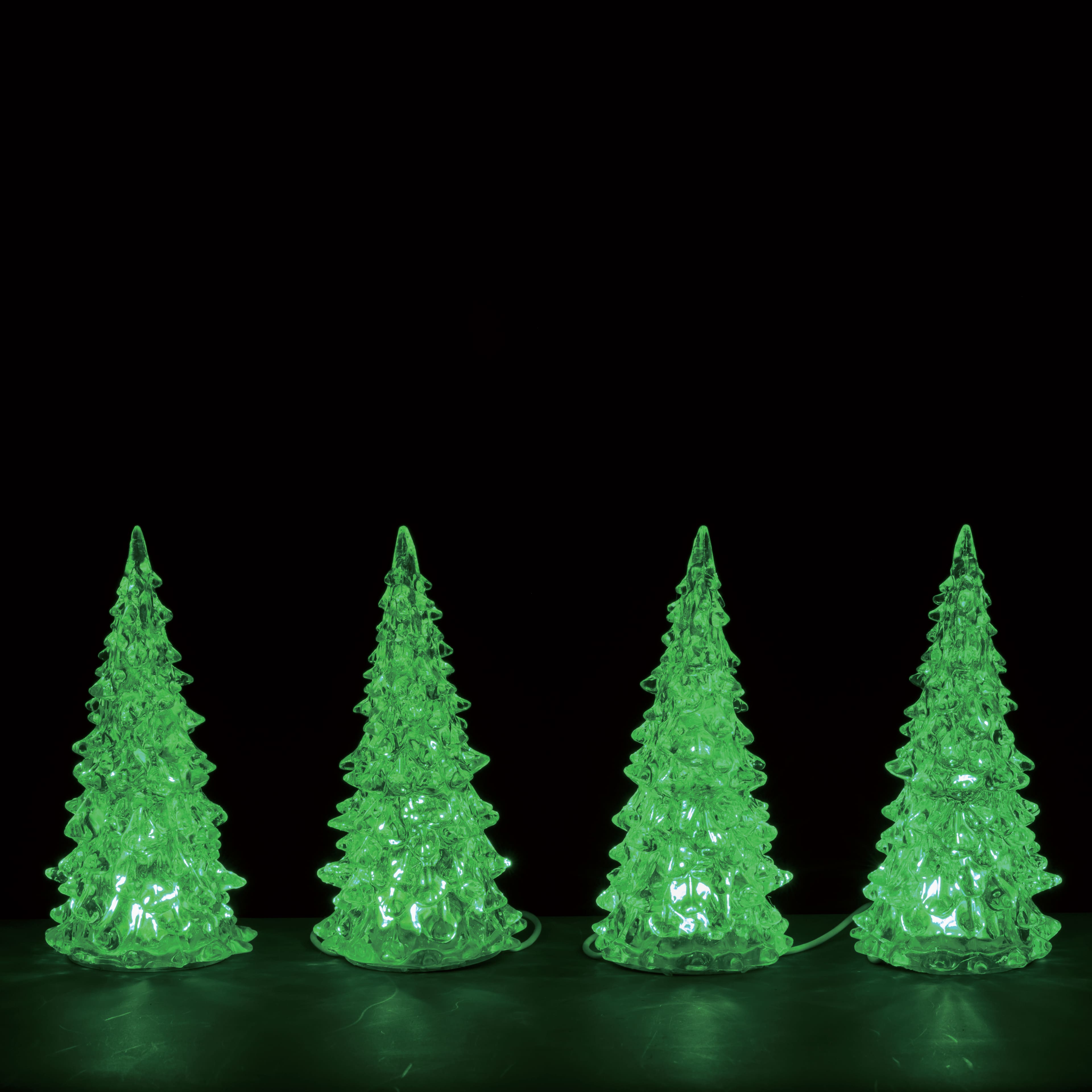 Lemax&#xAE; Crystal Lighted Tree Set, 4ct.