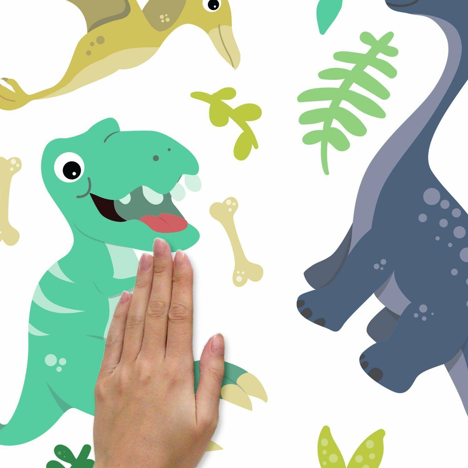 RoomMates Friendly Dinosaur Peel & Stick Wall Decals