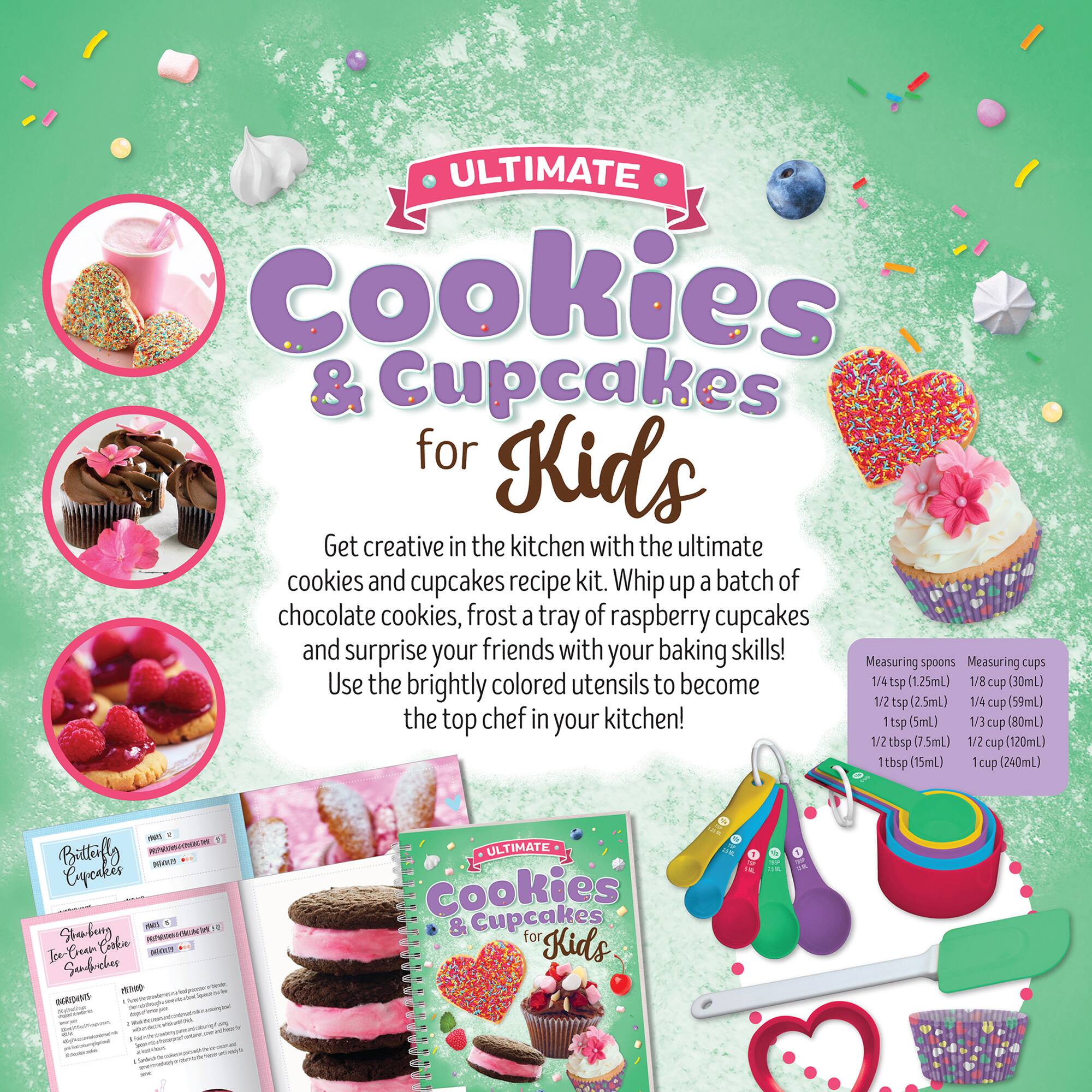 Hinkler Ultimate Cookie &#x26; Cupcakes for Kids Cookbook