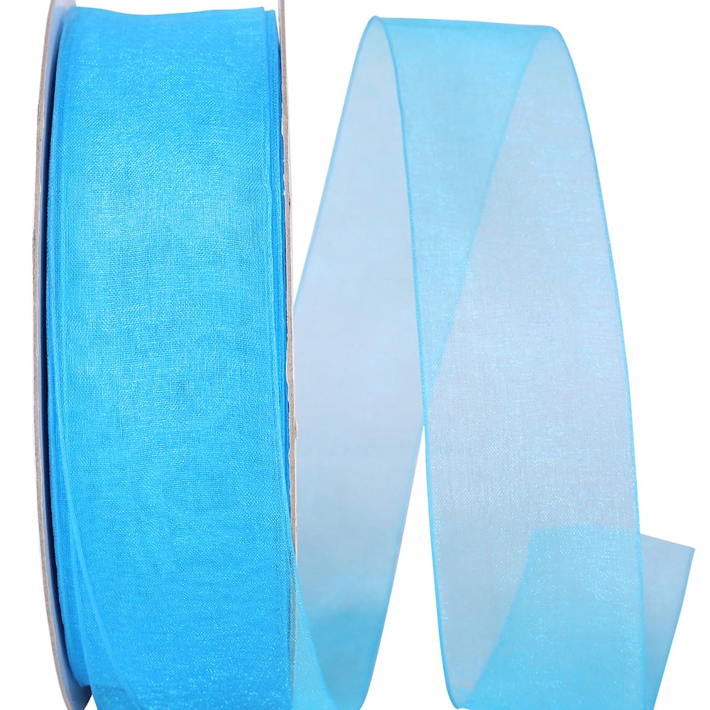 JAM Paper 1.5" x 100yd. Sheer Chiffon Mono Ribbon