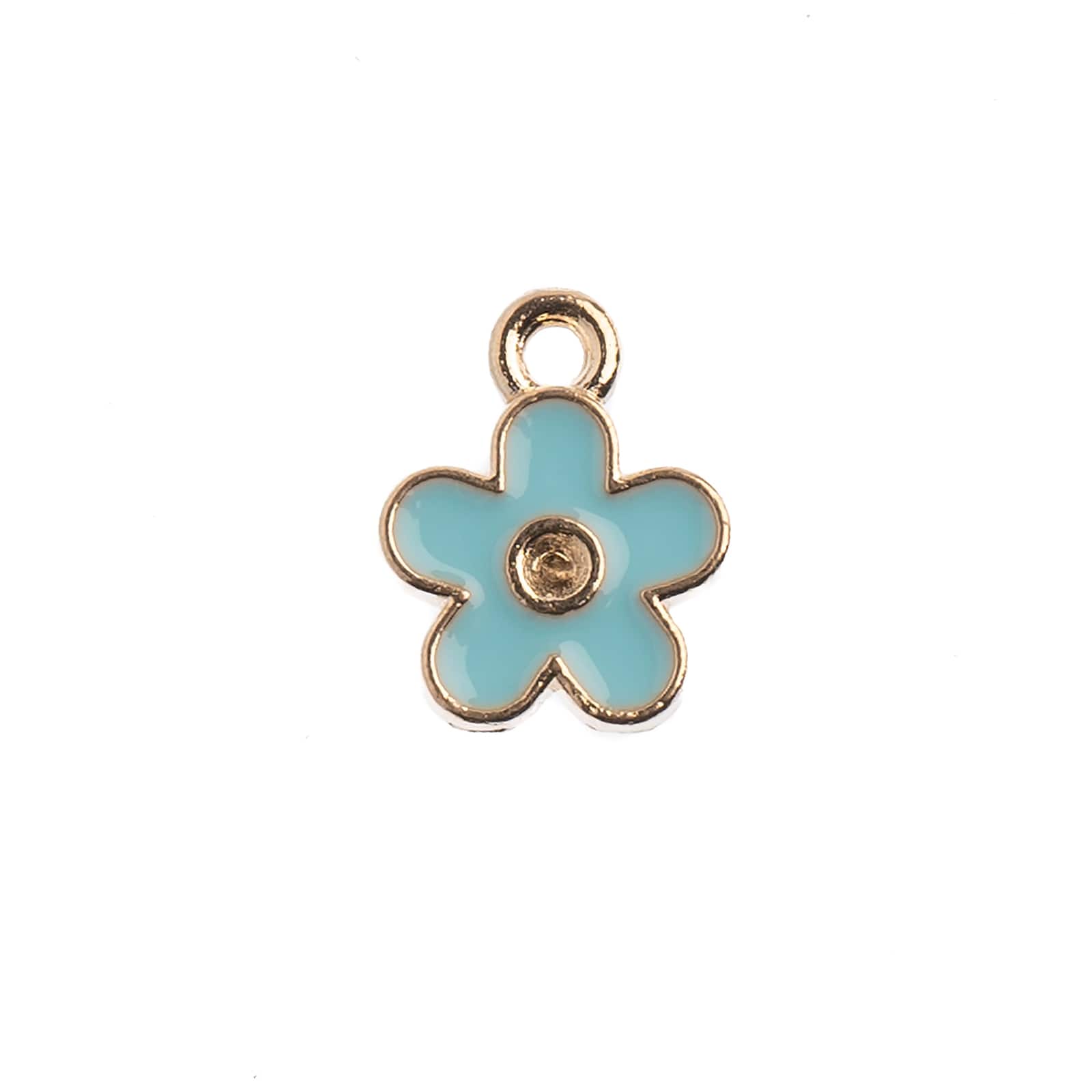 John Bead Sweet & Petite Small Flower Charms, 10ct.