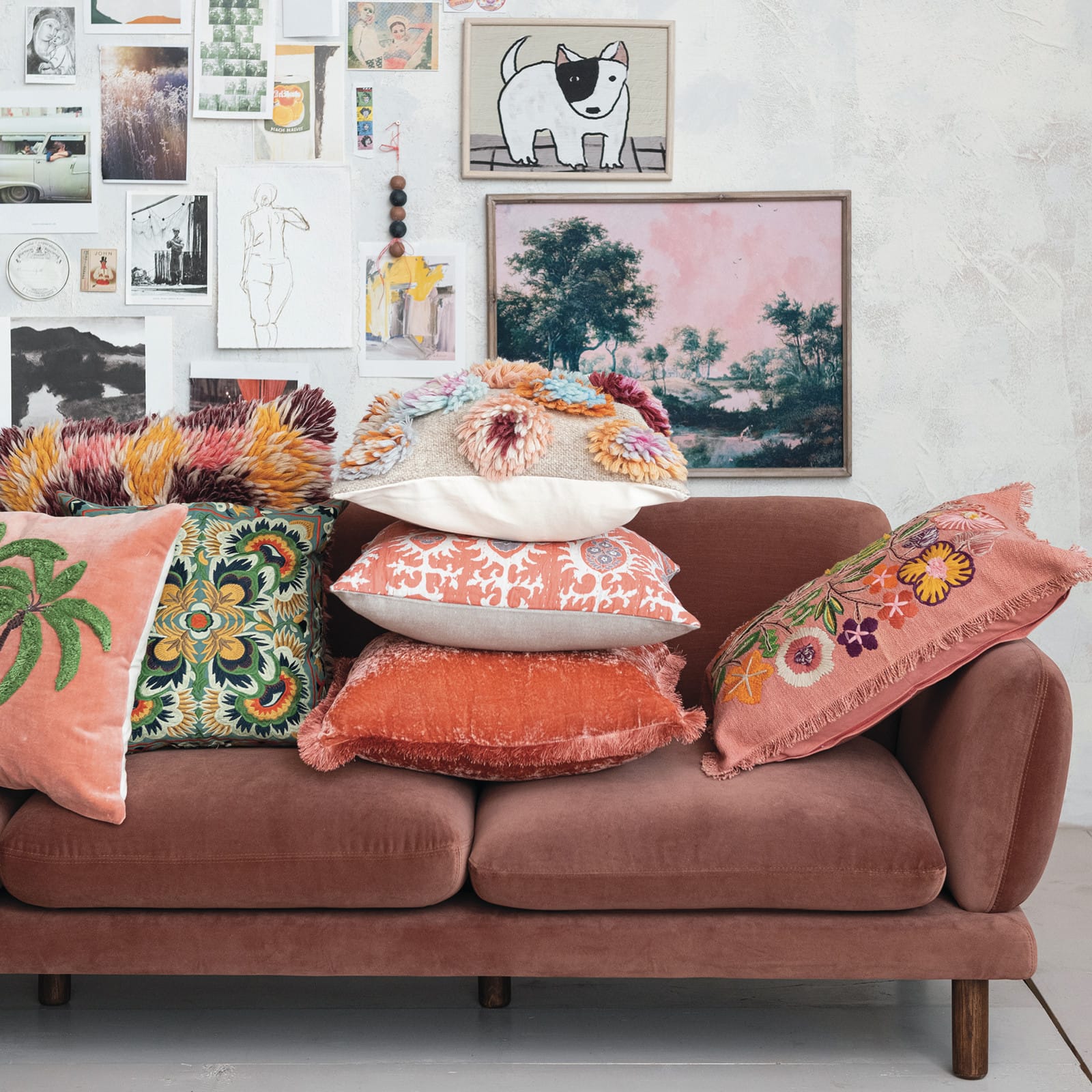 Hello Honey&#xAE; 24&#x22; x 16&#x22; Floral Whisper Lumbar Pillow