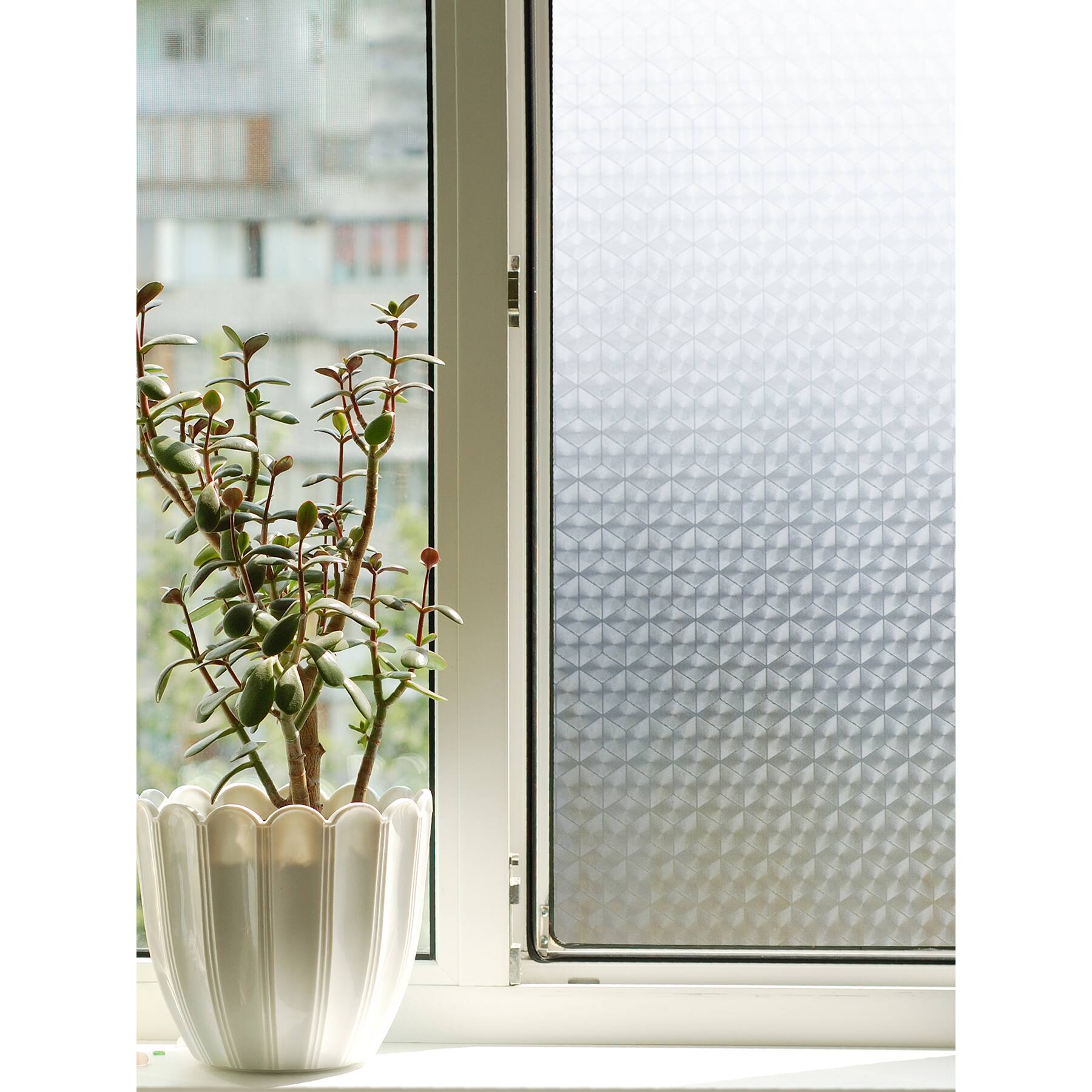 Fablon Rhombus Window Film, 2ct.