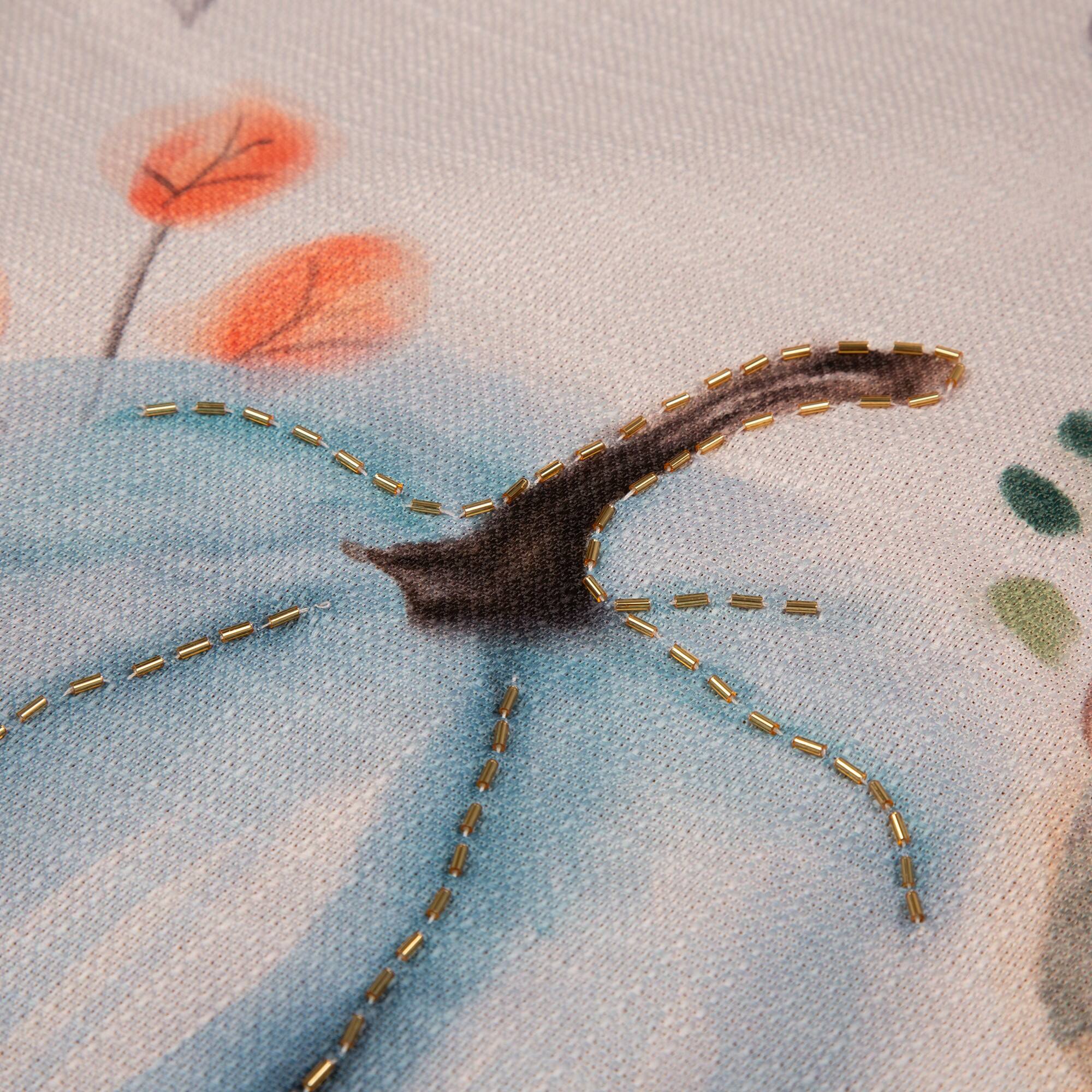 Glitzhome® Faux Burlap Pumpkin Pillow Cover