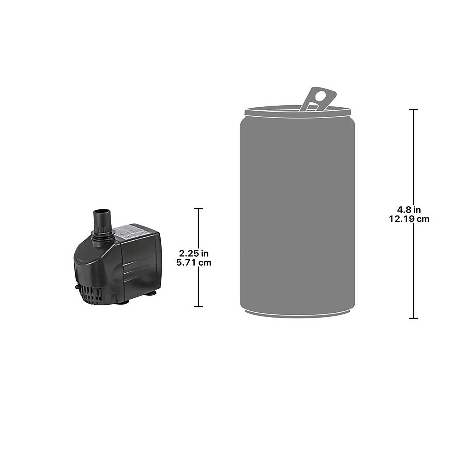 Design Toscano UL-listed 290 GPH Pump Kit