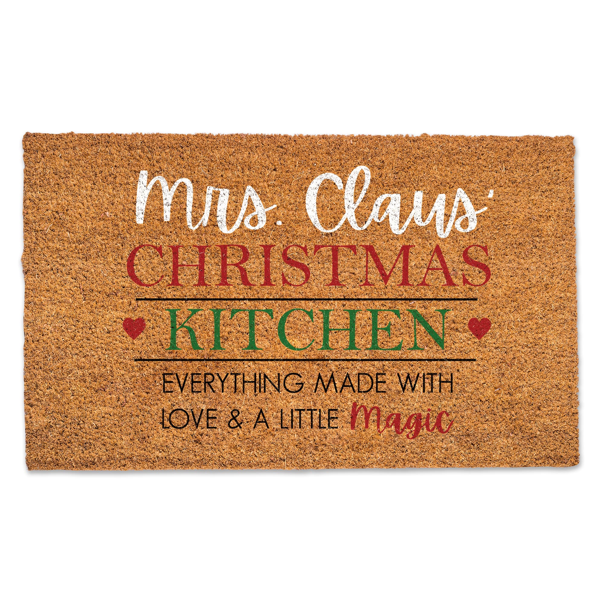 Mrs. Claus&#x27; Christmas Kitchen Doormat