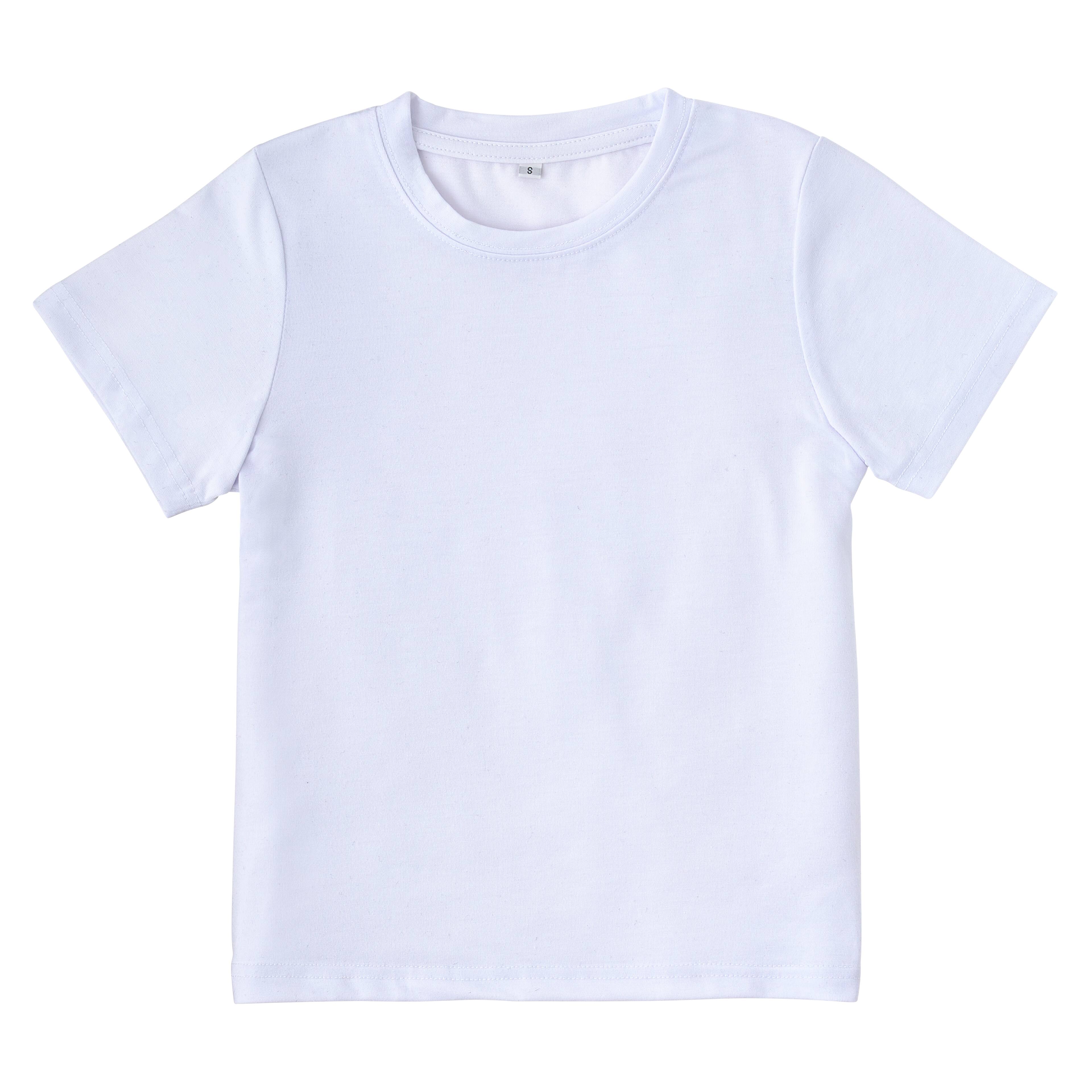 Cricut® White Blank Youth Crew Neck T-Shirt