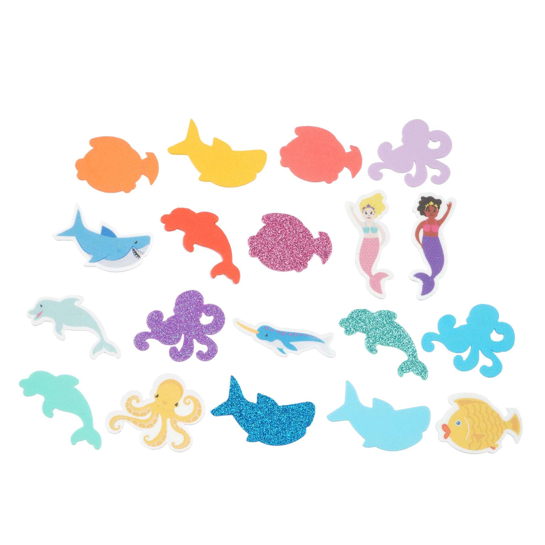 Sea & Mermaid Foam Stickers by Creatology™