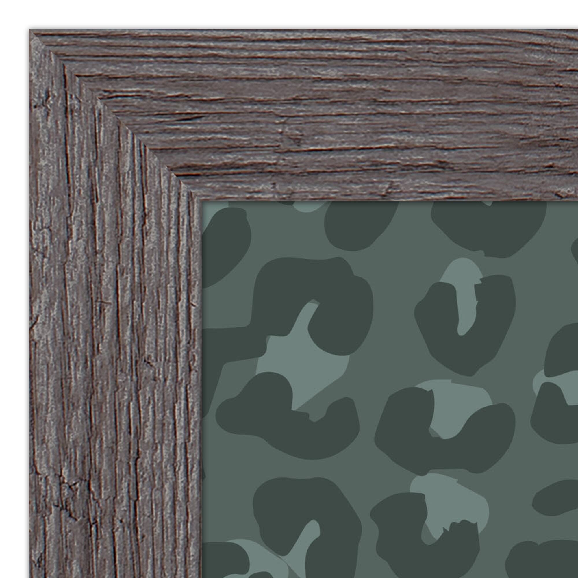 Goodness in Kindness Out Leopard Print in Gray Frame