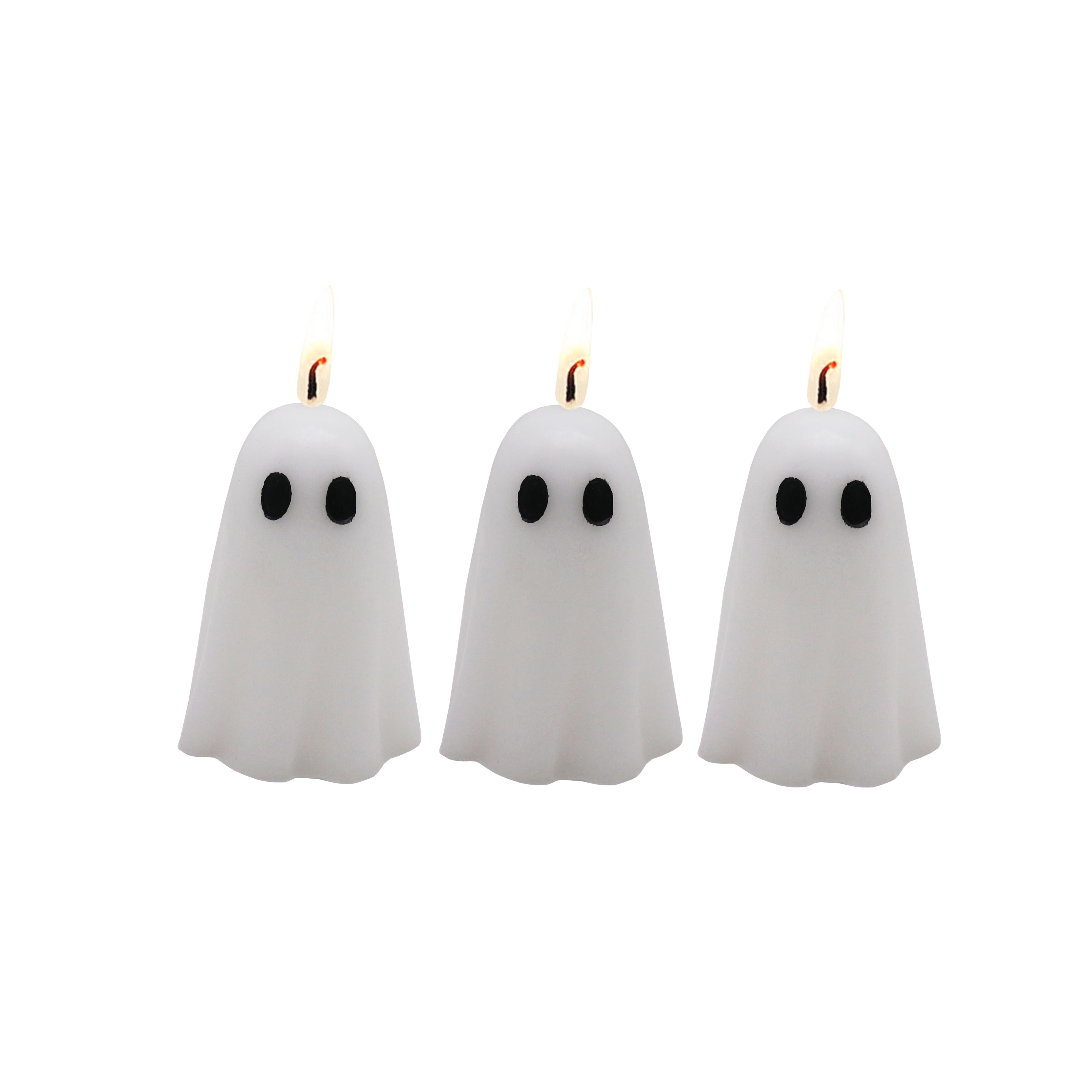 3&#x22; Unscented Ghost Candles, 3ct. by Ashland&#xAE;