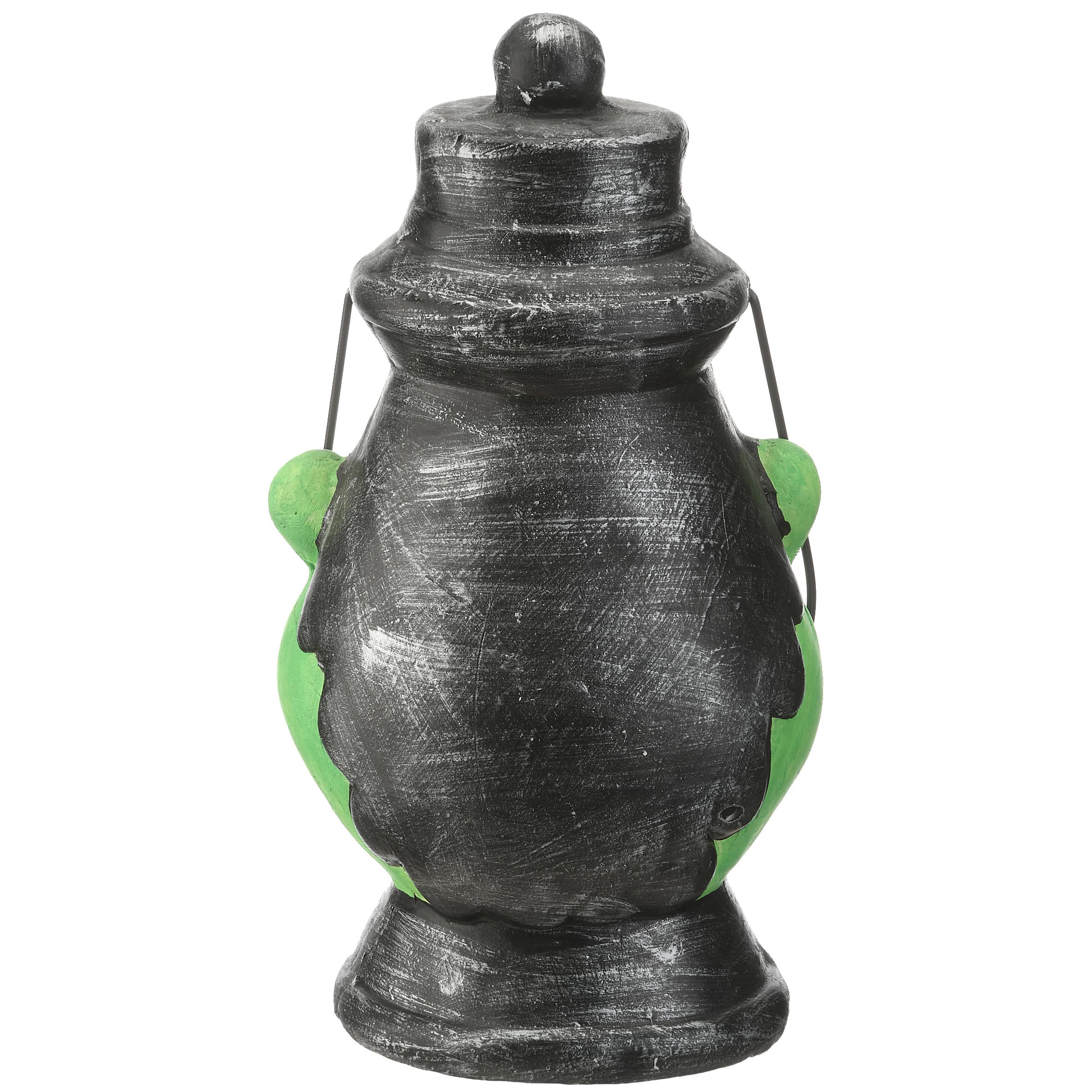 12" LED Green Ghoul Lantern