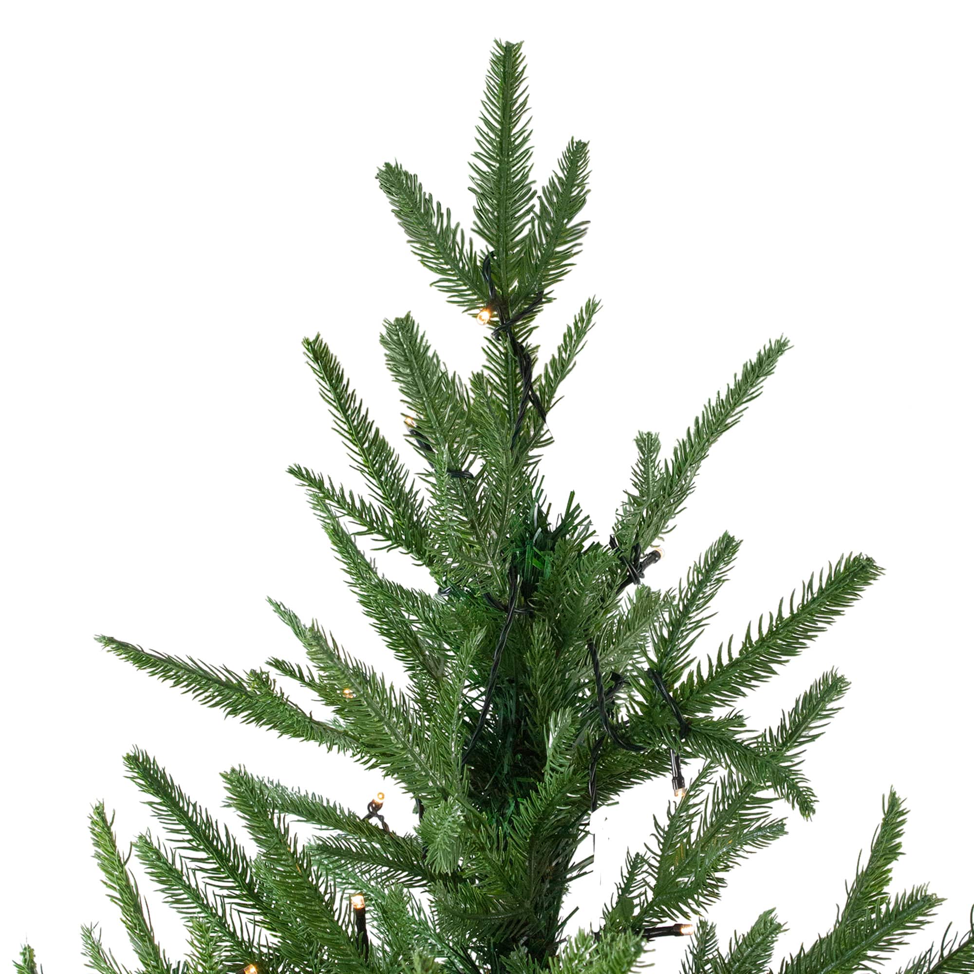 6.5ft. Pre-Lit Silverthorne Fir Artificial Christmas Tree, Warm White LED Lights