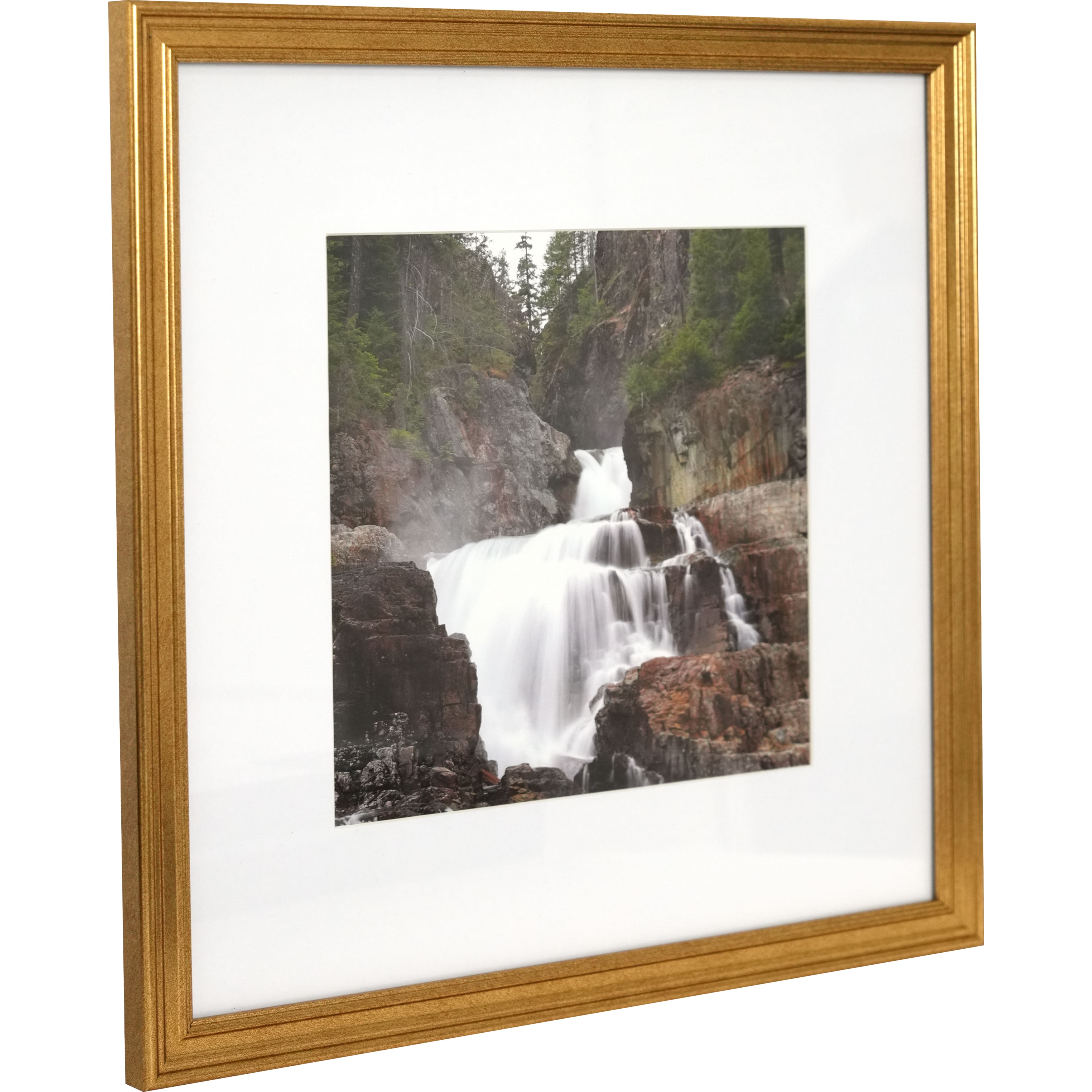 6 Packs: 3 ct. (18 total) Gallery&#x2122; Gold Frame with Mat by Studio D&#xE9;cor&#xAE;