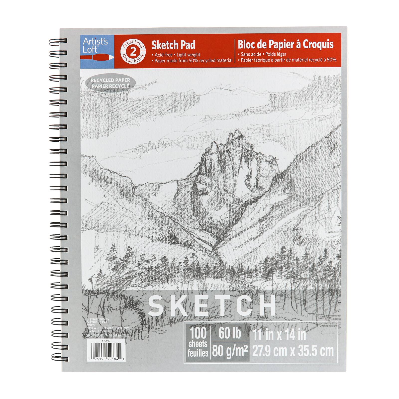 Sketch Pad by Artist's Loft™ 9 x 12