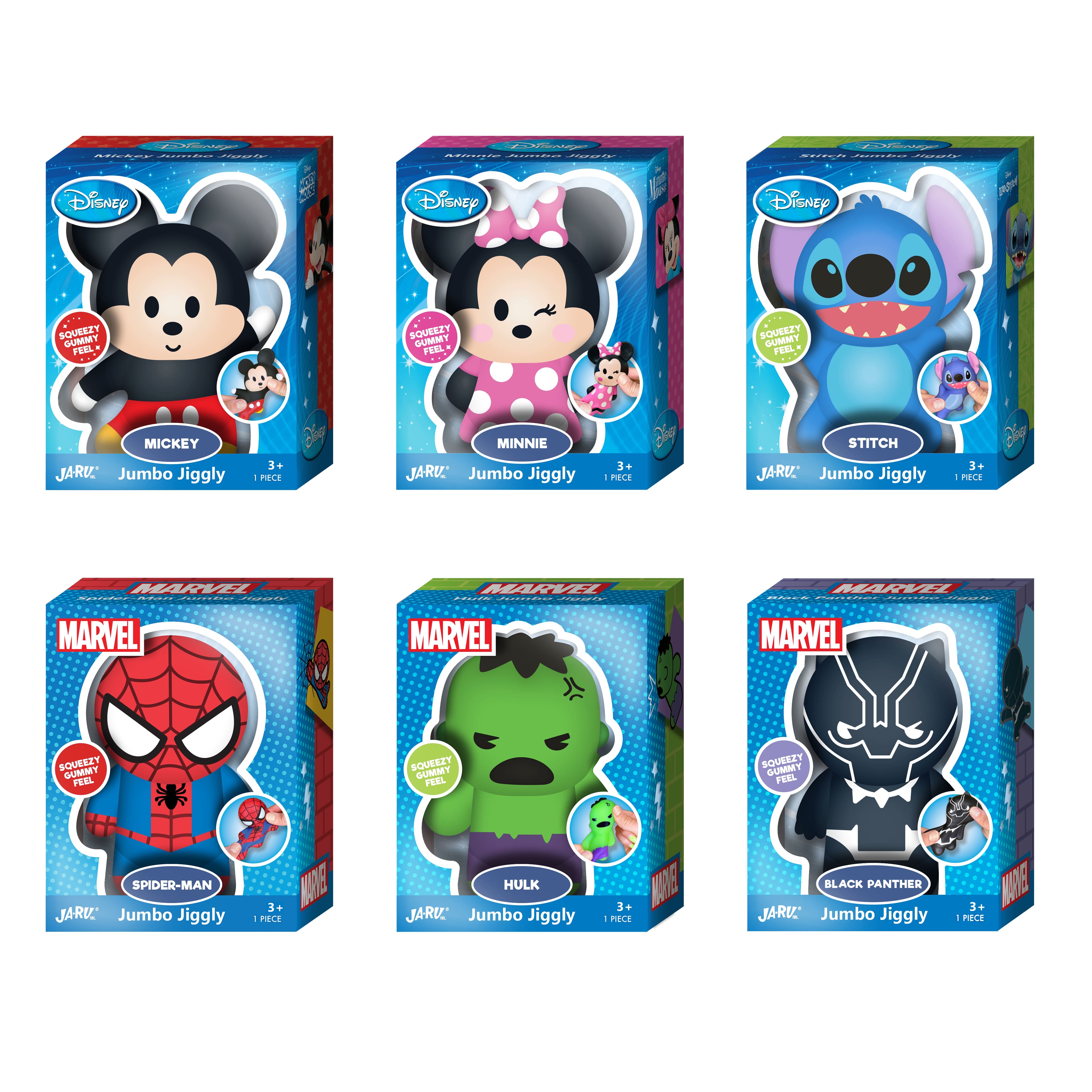 Assortiment de jouet à agiter géant Jumbo Jiggly Disney Ja-Ru