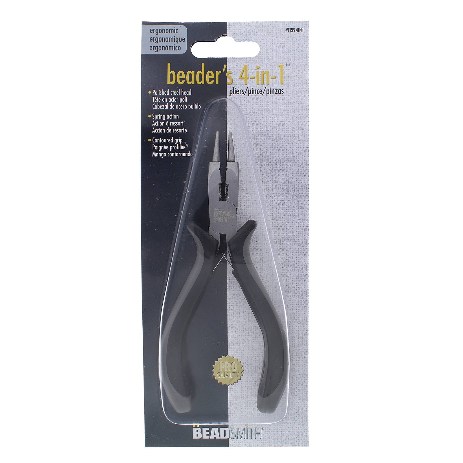 Beadsmith&#xAE; Plier 4-in-1 with Ergonomic Handle