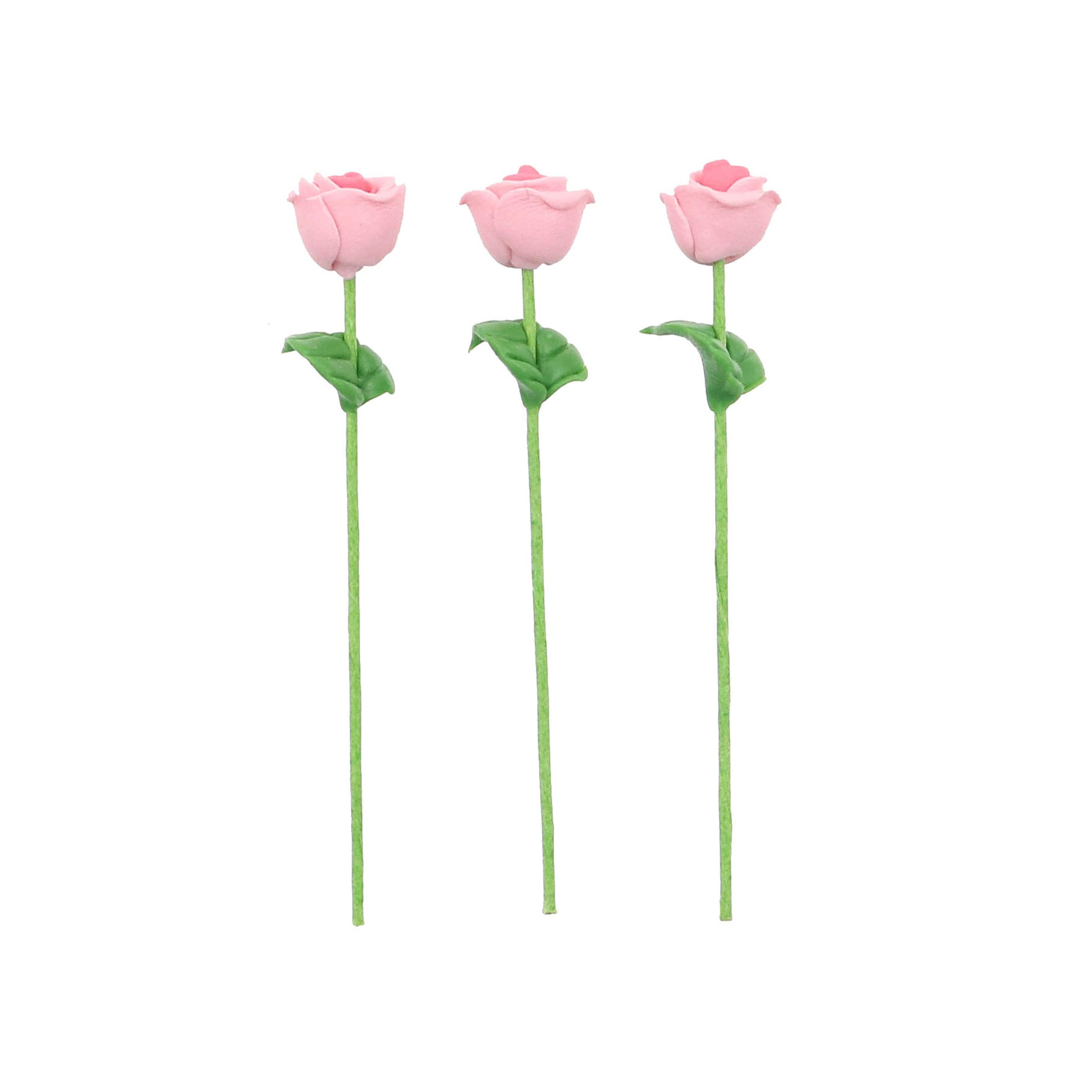 Mini Pink Roses, 3ct. by Make Market&#xAE;