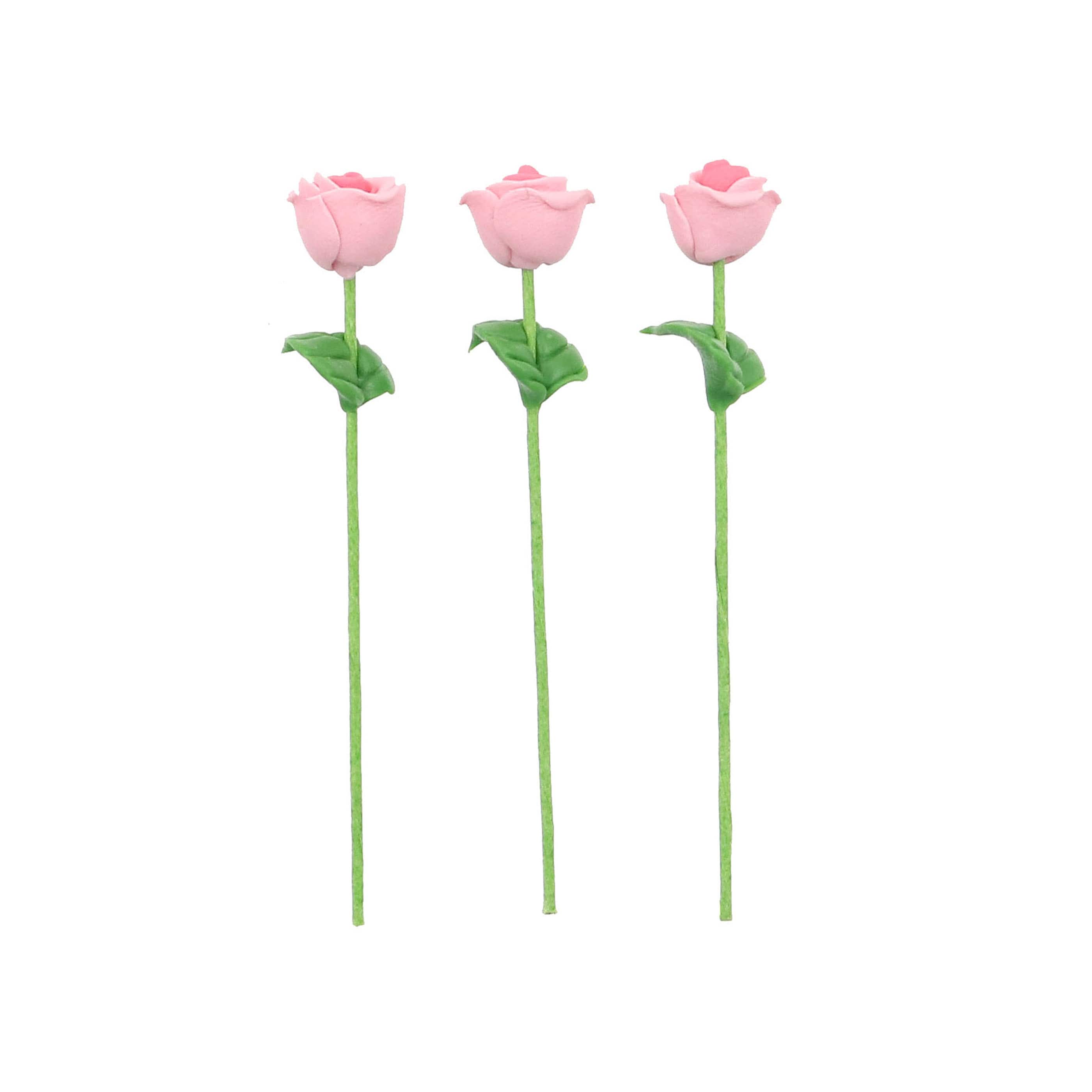 Mini Pink Roses, 3ct. by Make Market®