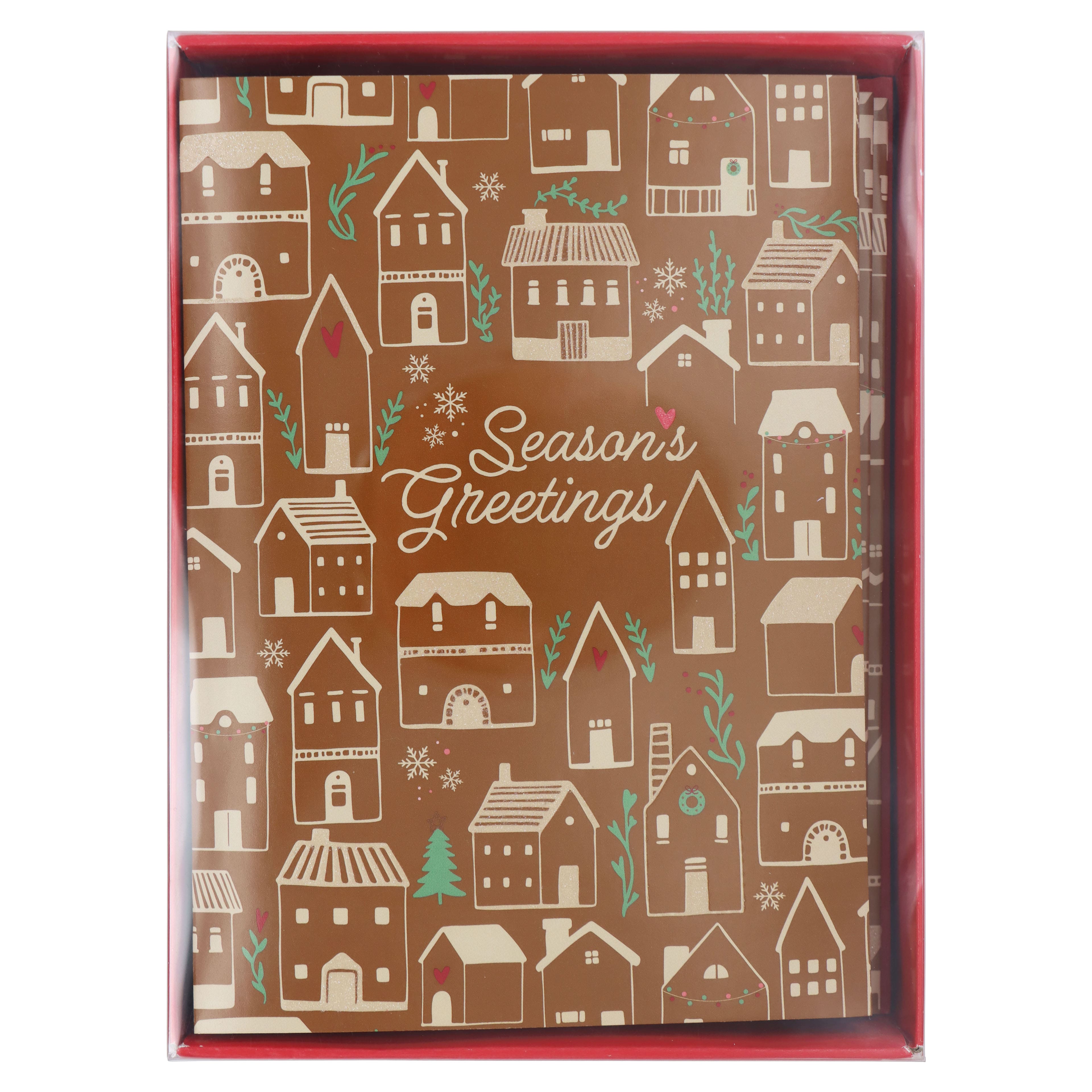 Gingerbread Village Card &#x26; Envelope Set by Recollections&#x2122;