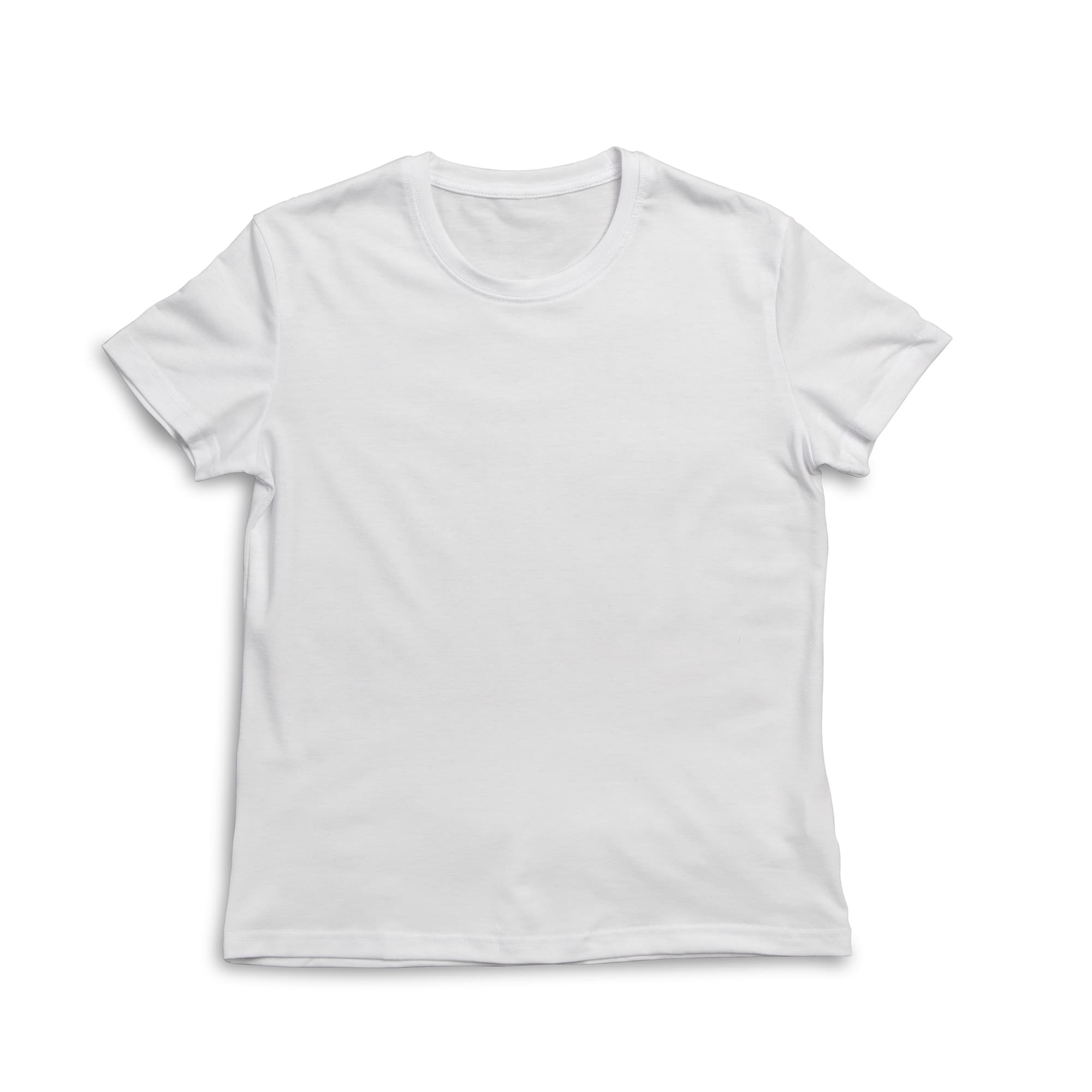 Kids' Plain T-Shirt in White