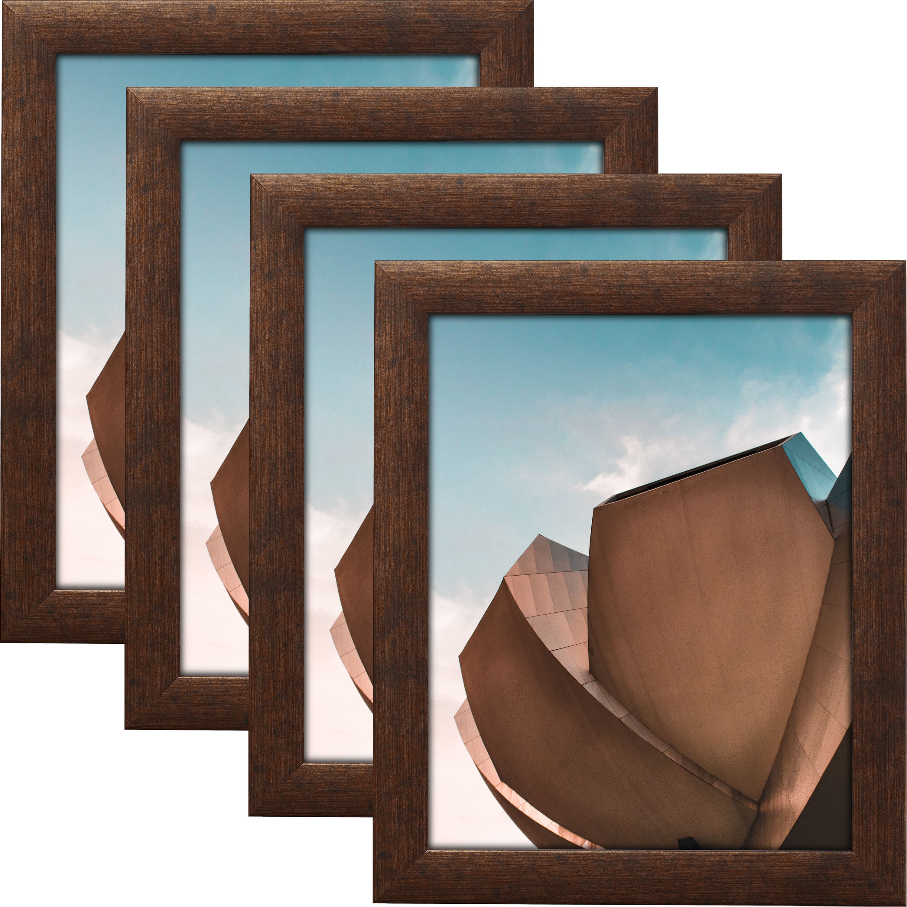 4 Pack Craig Frames Contemporary Rustic Copper Picture Frame
