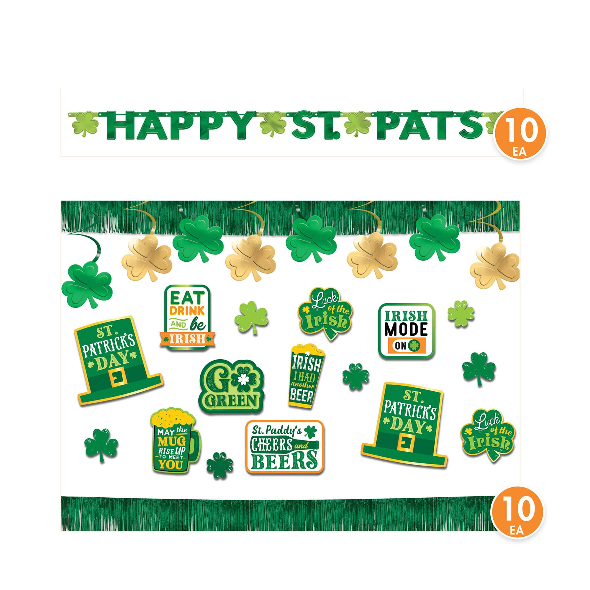 All in 1 St Patrick&#x27;s Day Decoration Kit