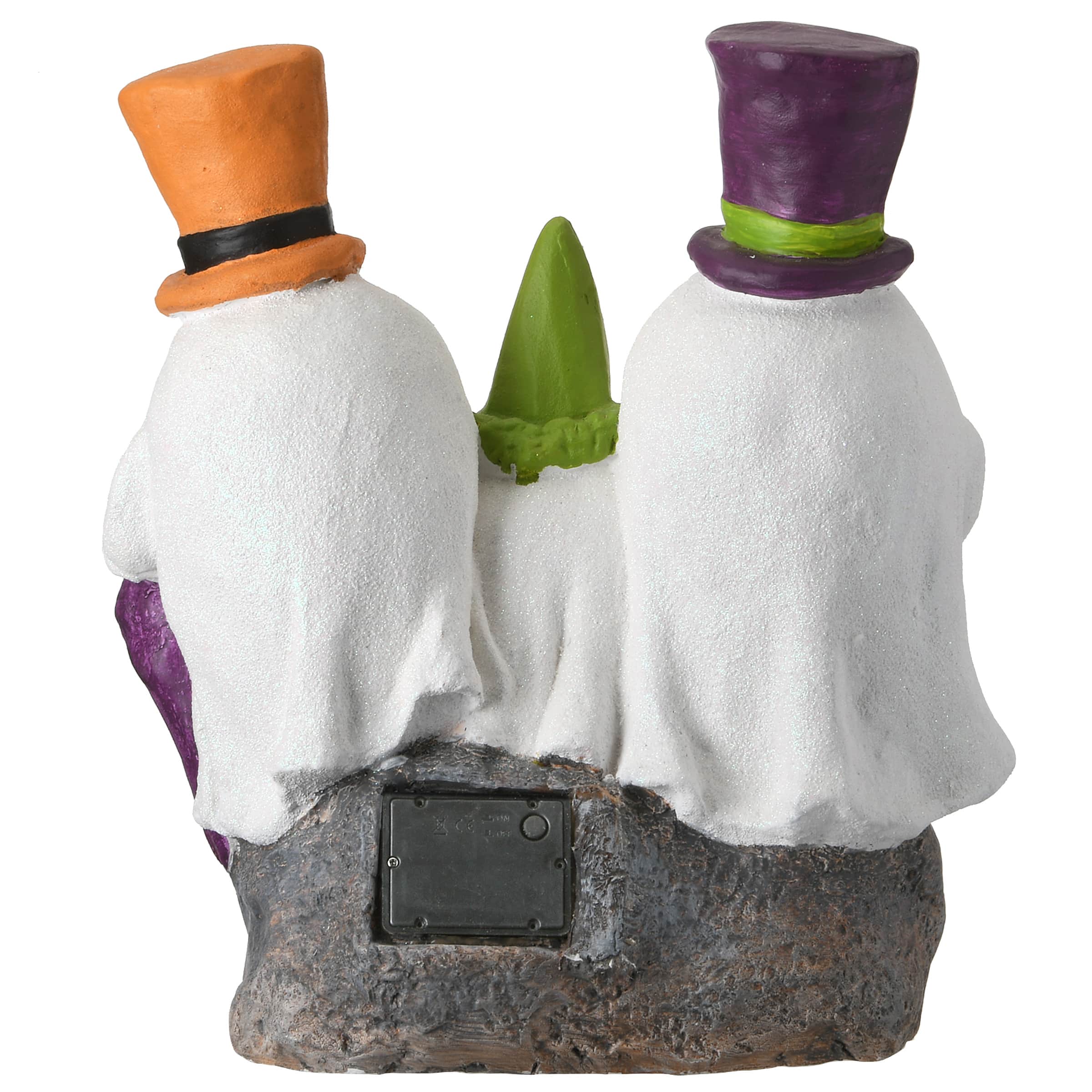 15" Colorful Hats Ghost Trio Set With LED Light