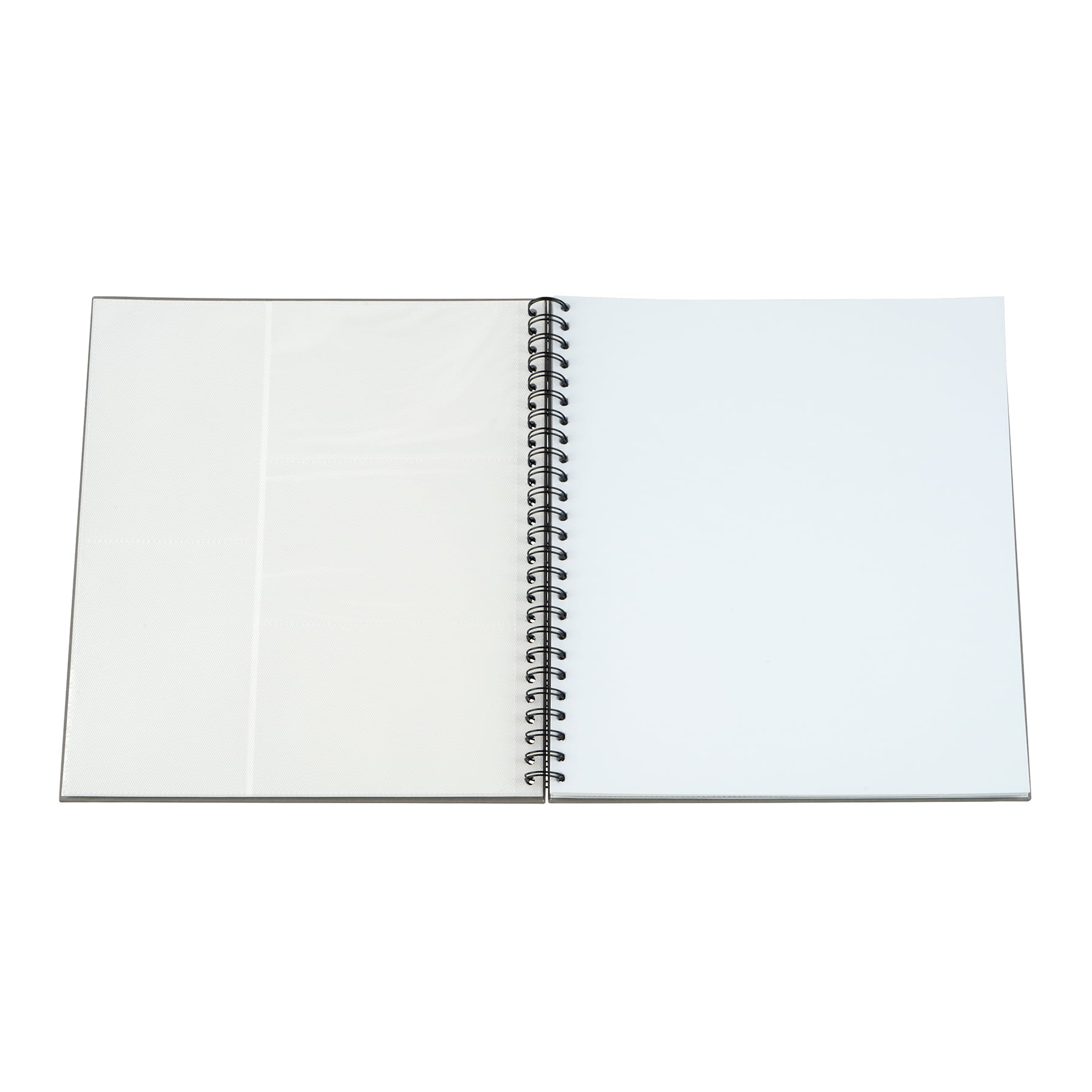 13" x 11.25" Gray Spiral Bound Scrapbook Album by Recollections™