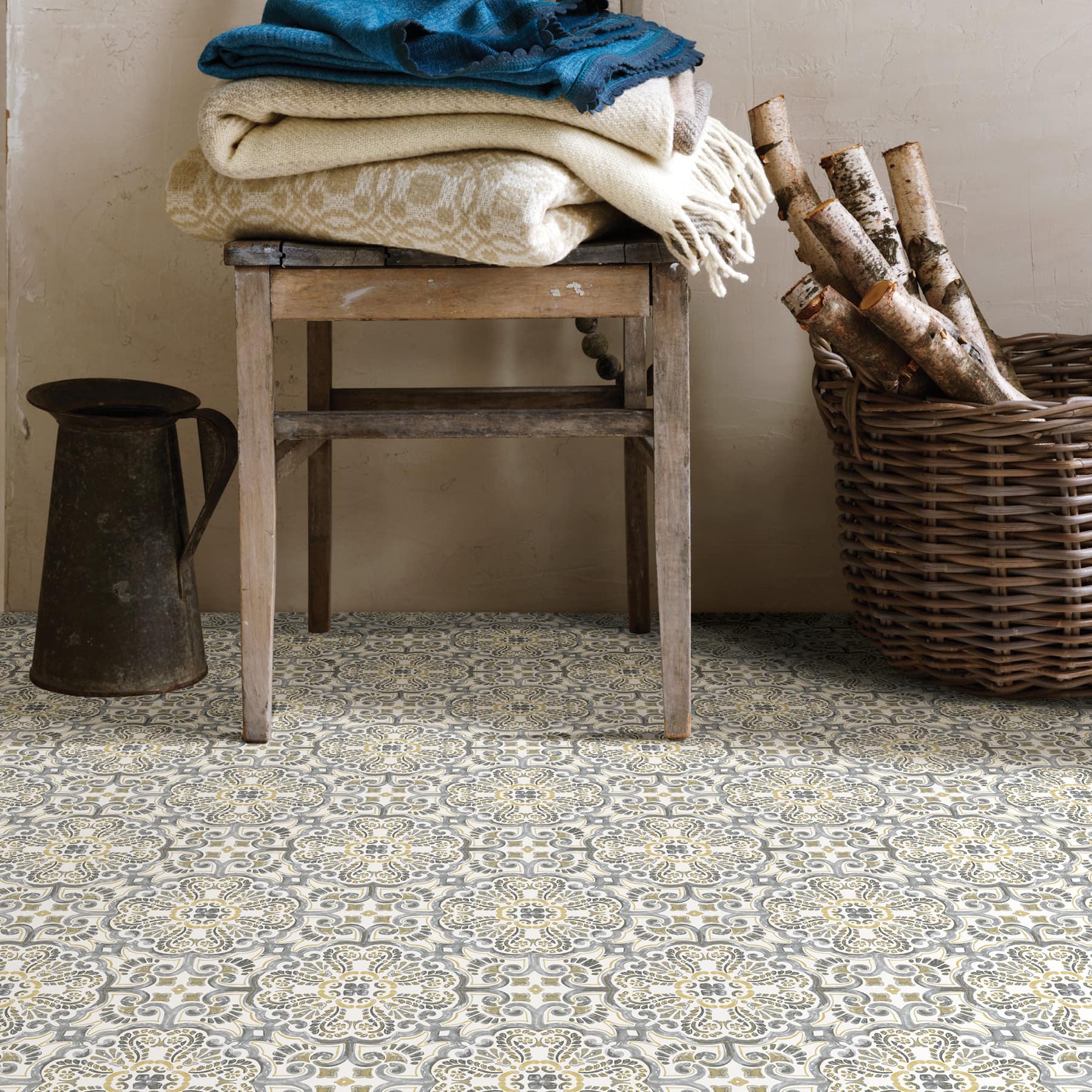 FloorPops Antico Peel & Stick Floor Tiles