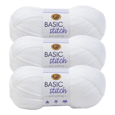 Lion Brand Basic Stitch Anti-Pilling Yarn-Silver Heather, 1 count - Ralphs