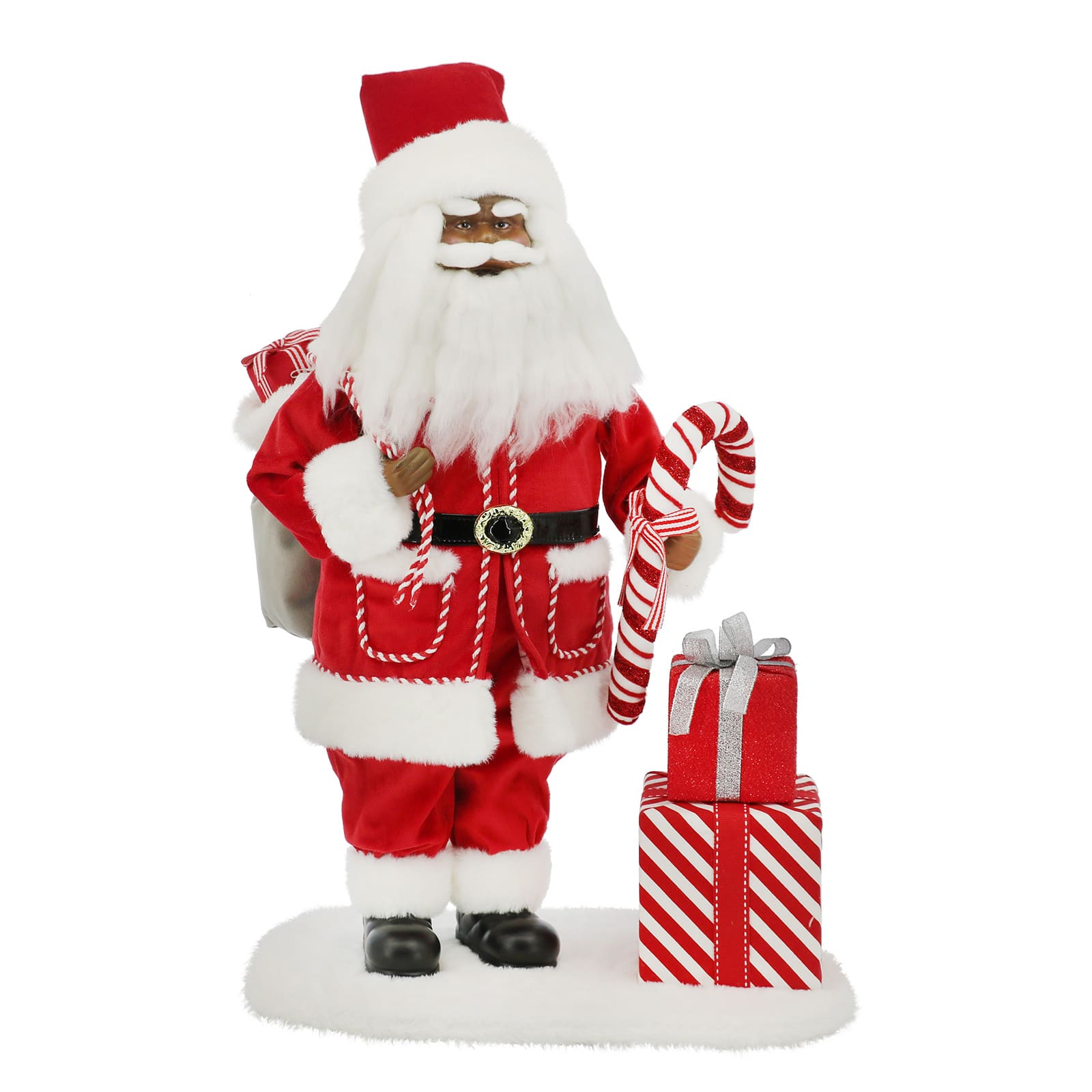 Figurine du p&#xE8;re No&#xEB;l de table avec cadeaux de 53,3&#xA0;cm d&#x2019;Ashland