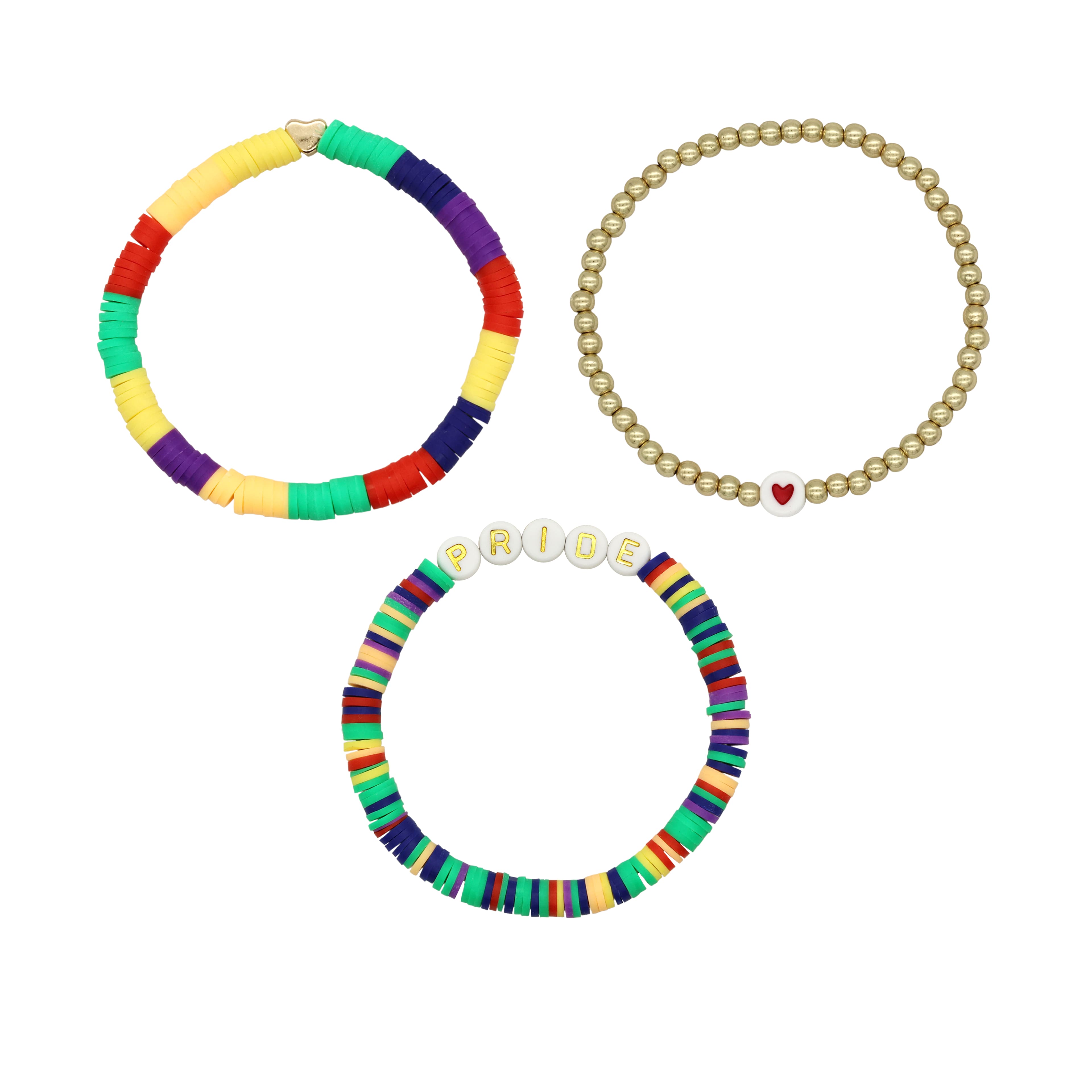 Rainbow Bracelet Set by Celebrate It&#x2122;