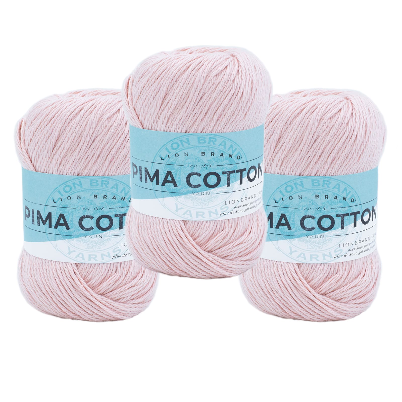 3 Pack Lion Brand® Pima Cotton Yarn | Michaels