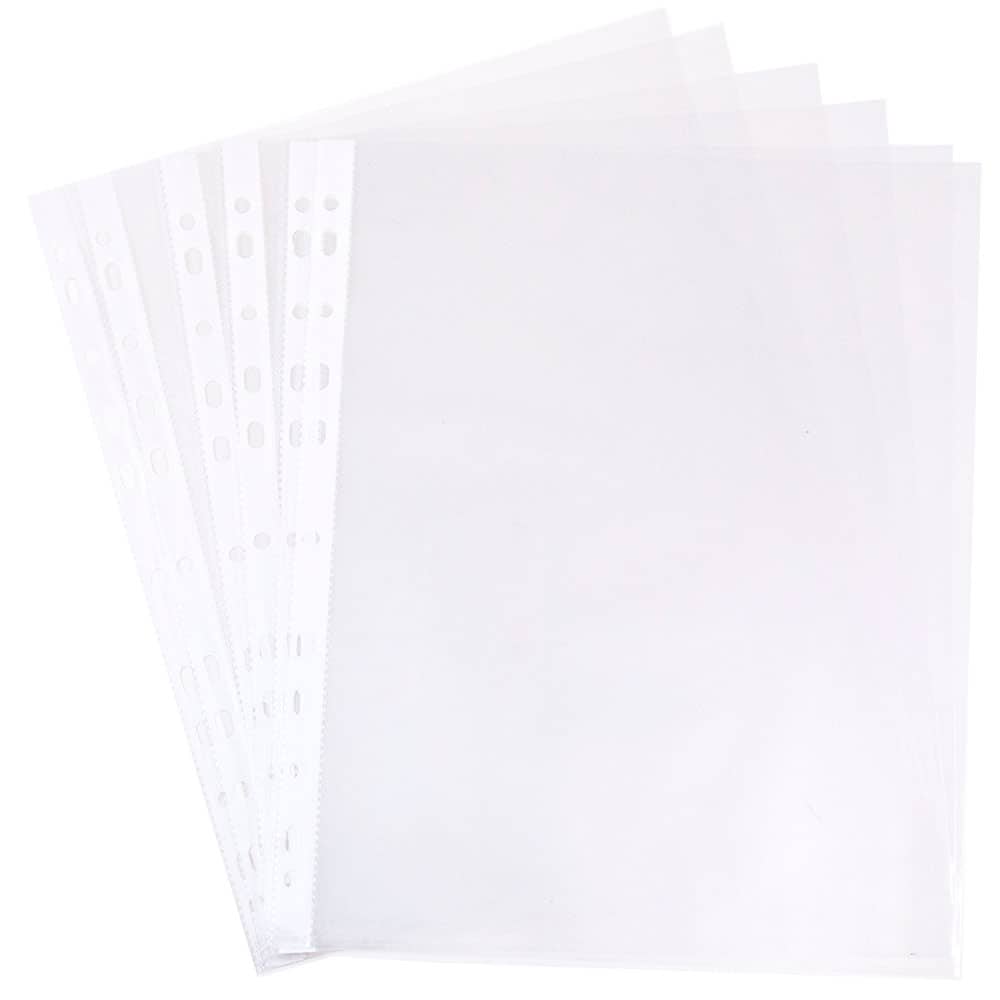 JAM Paper 8.5" x 11" Clear Sheet Protectors, 10ct.