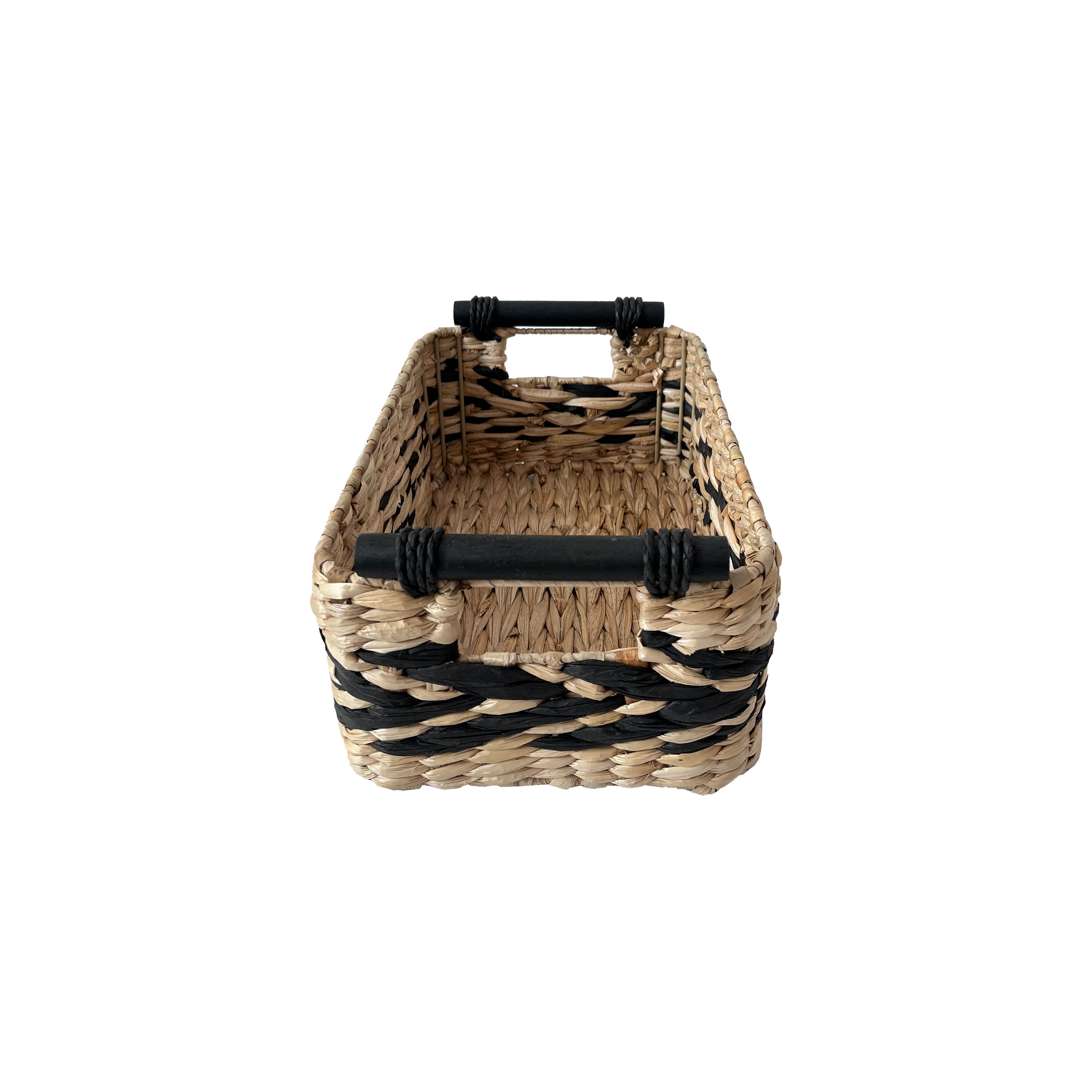 Black &#x26; Natural Brown Tribal Basket by Ashland&#xAE;