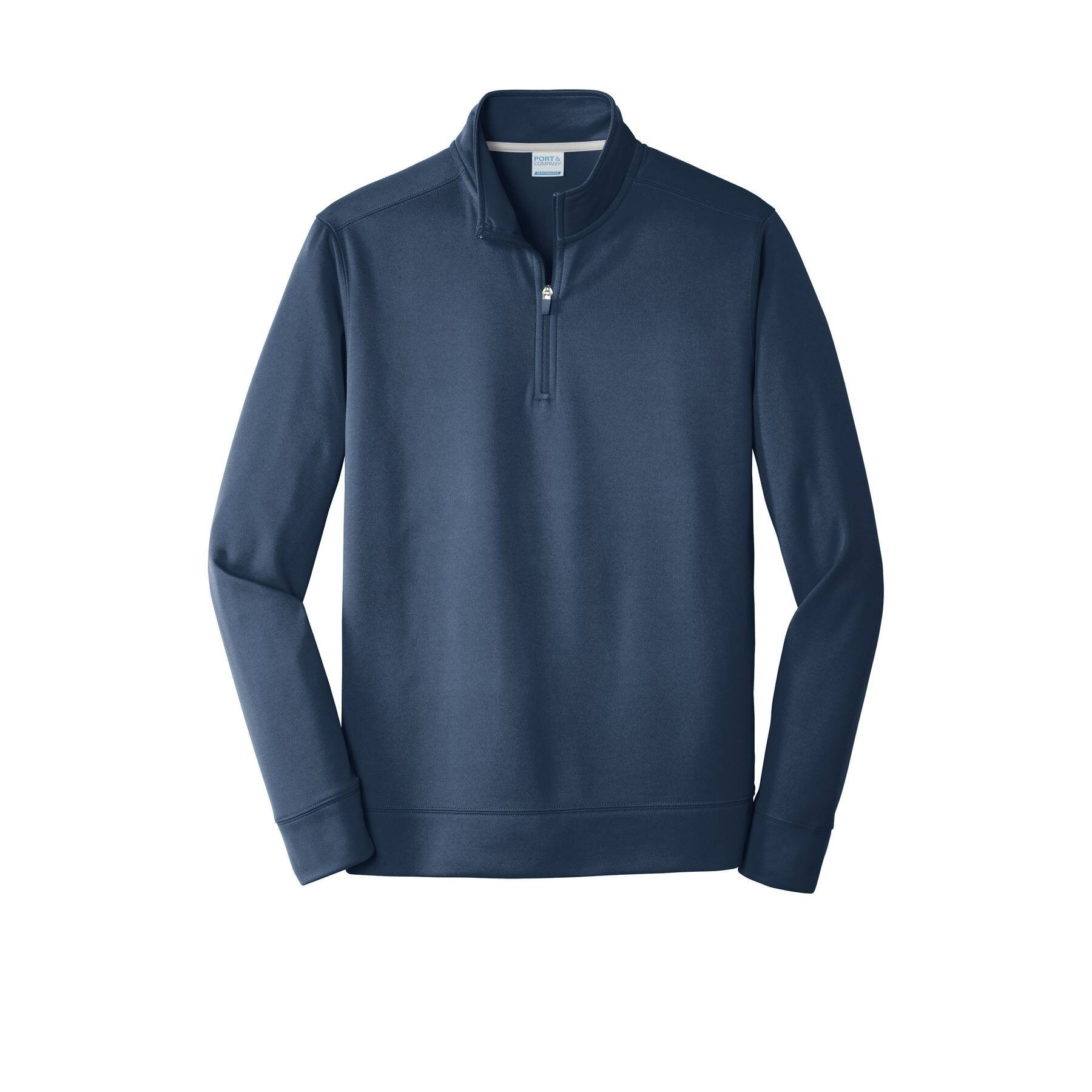 Port & Company® Performance Fleece 1/4-Zip Pullover Sweatshirt