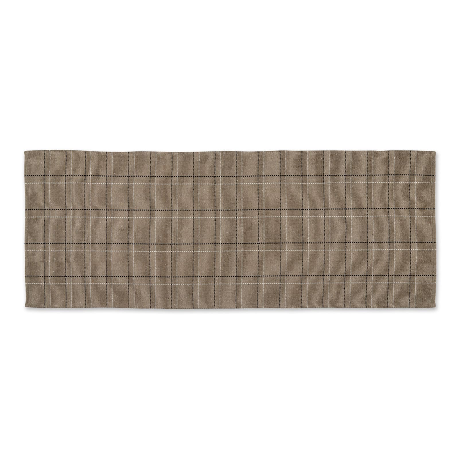DII&#xAE; Variegated Plaid Recycled Yarn Floor Runner, 2ft. x 3&#x22; x 6ft.