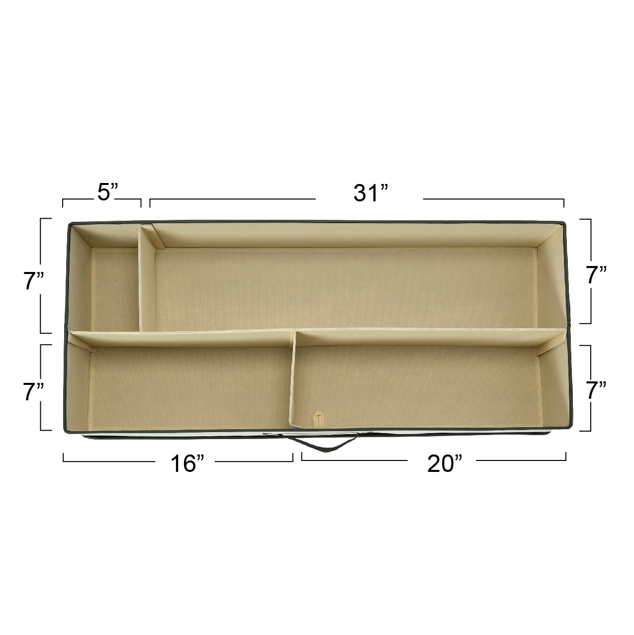 Household Essentials Gift Wrap Storage Box