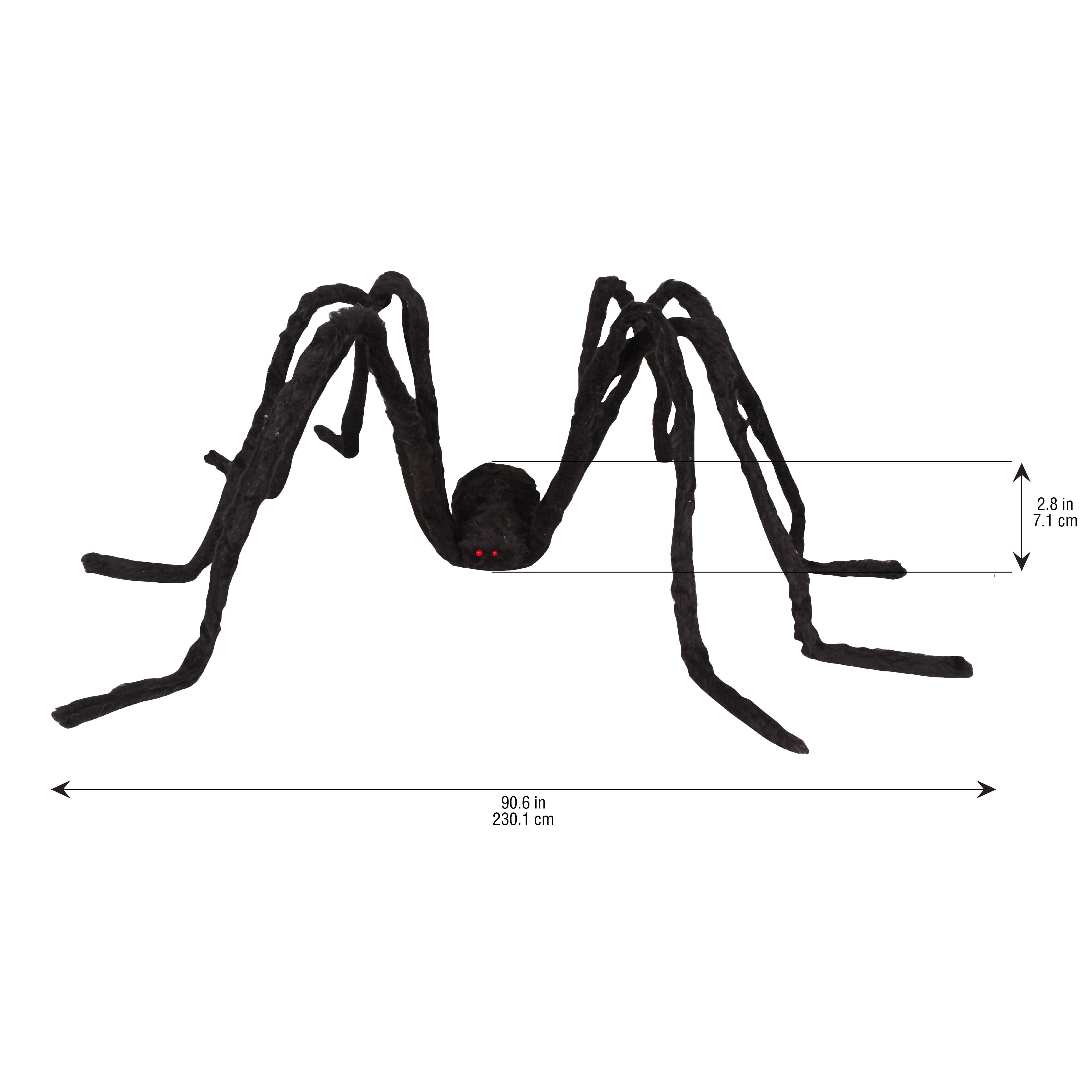 7.5ft. Black Spider D&#xE9;cor by Ashland&#xAE;