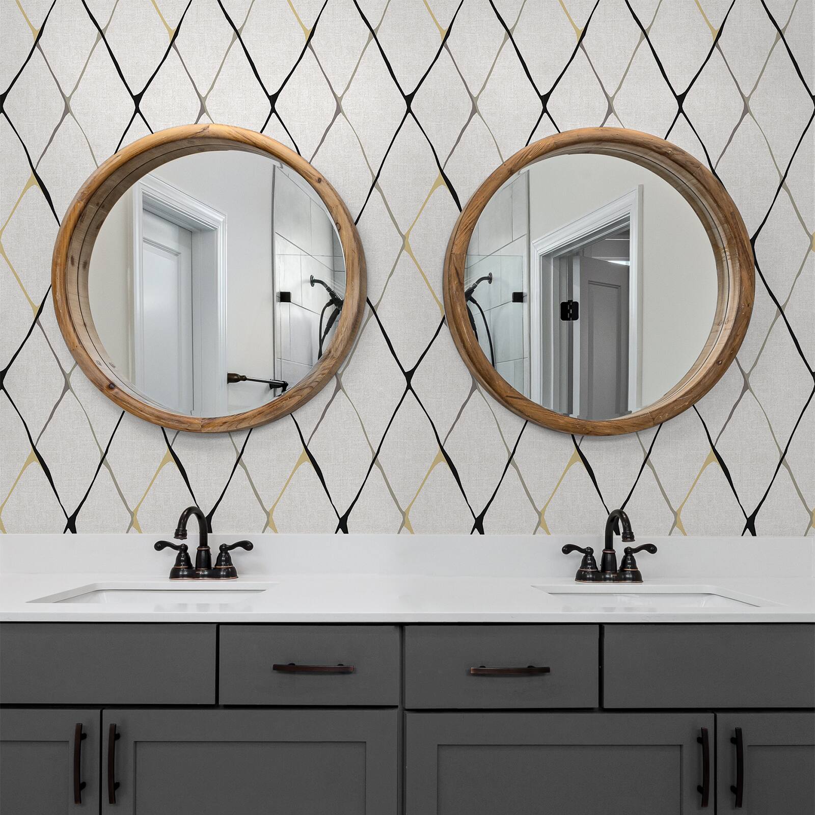 Surface Style Diamondlike Peel & Stick Wallpaper