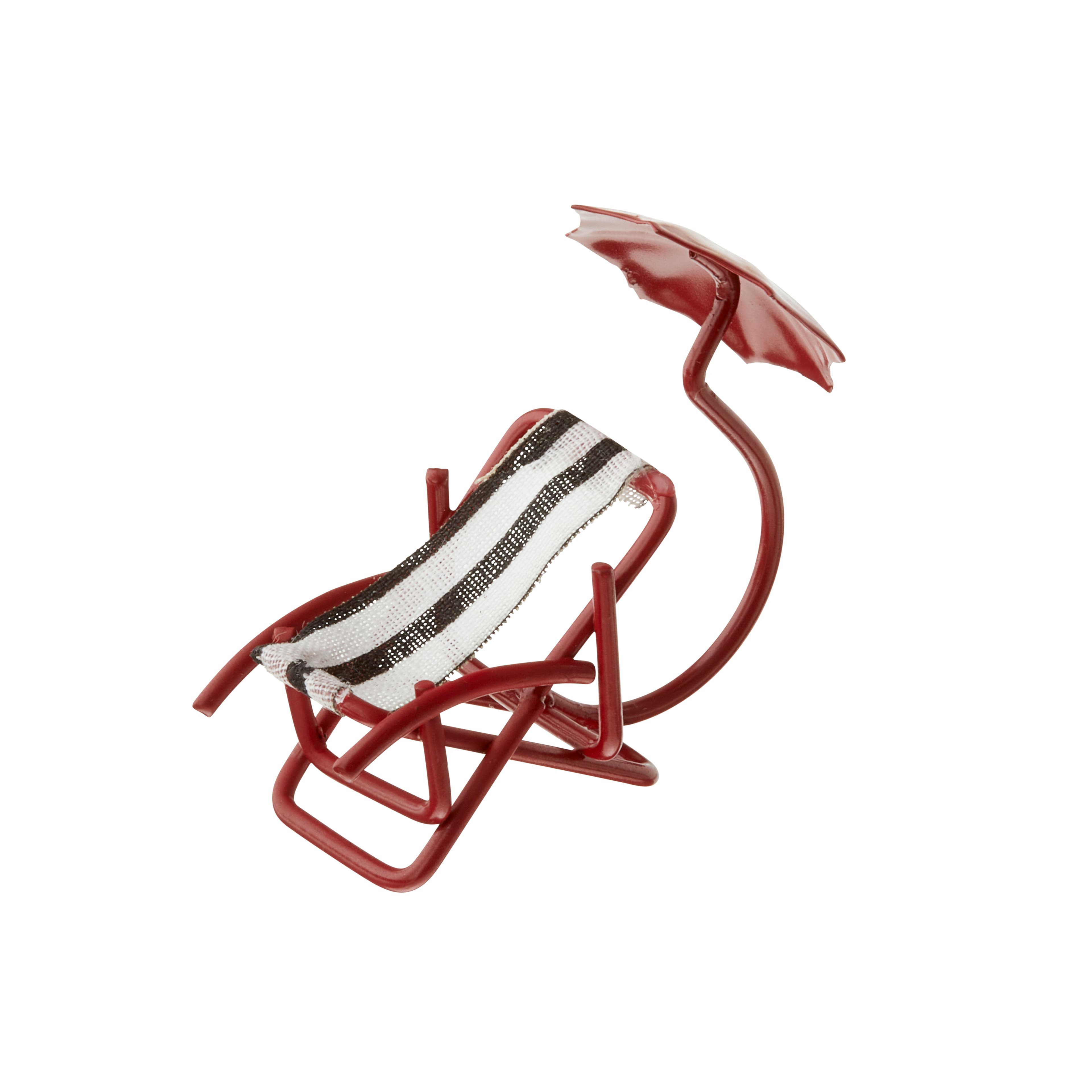 12 Pack: Mini Metal Umbrella Chair by Make Market&#xAE;