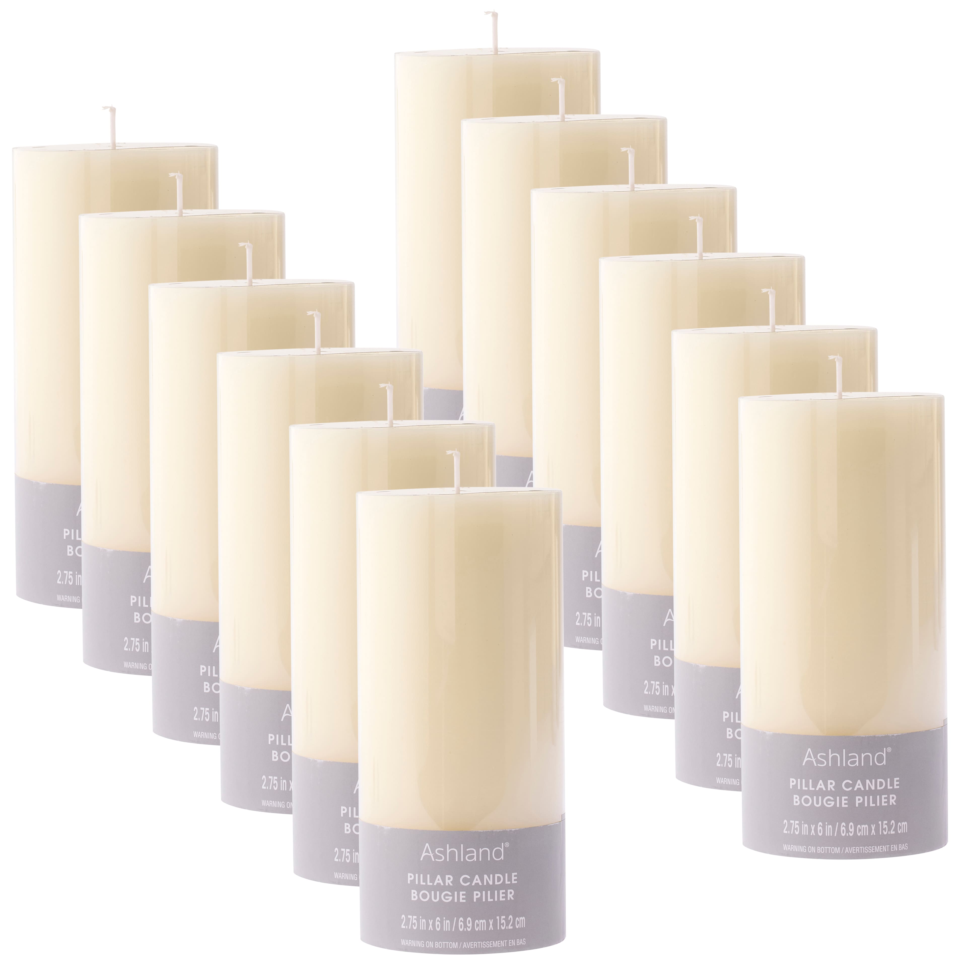 12 Pack: 2.75&#x22; x 6&#x22; Pillar Candle by Ashland&#xAE;