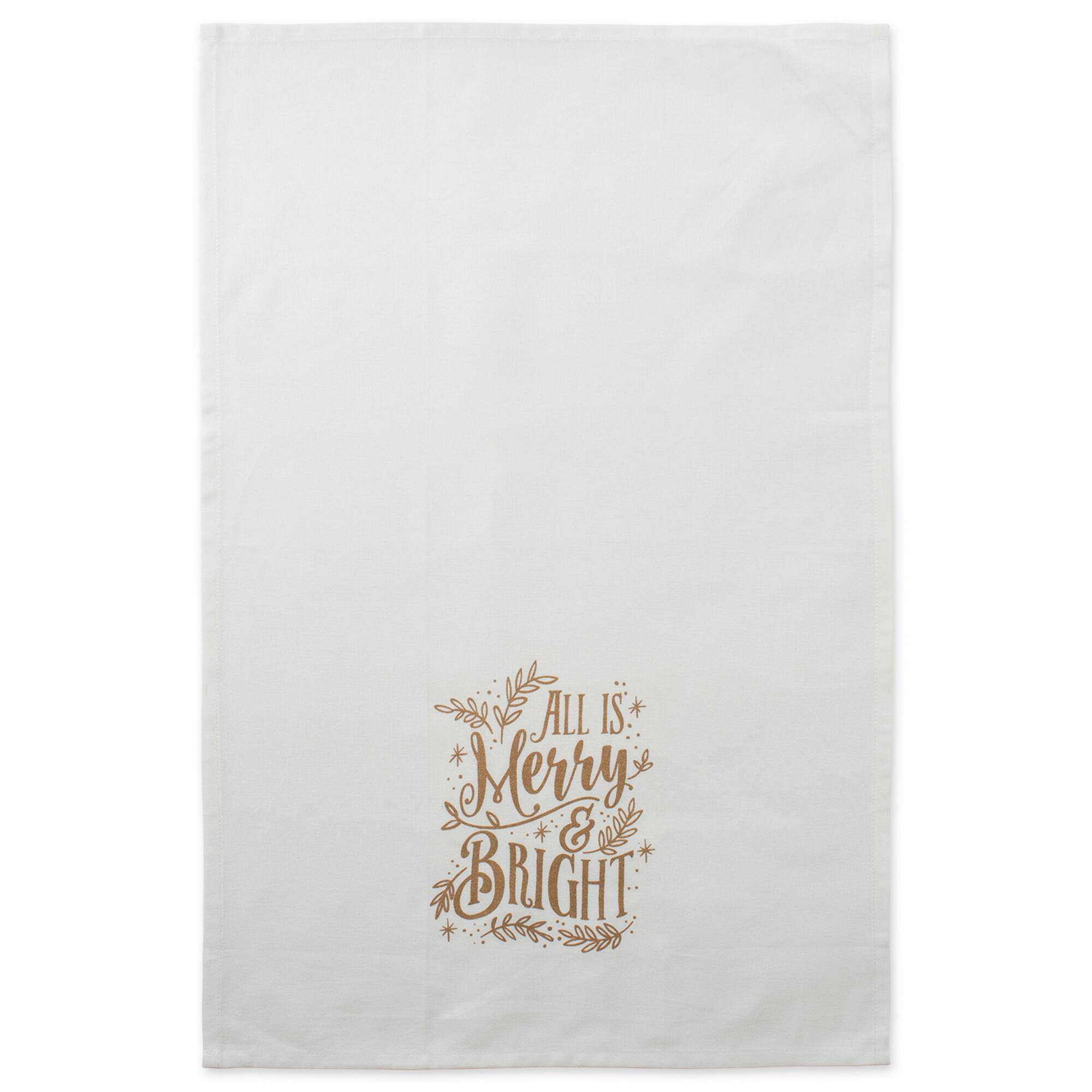 DII&#xAE; Assorted Merry &#x26; Bright Christmas Dishtowel Set