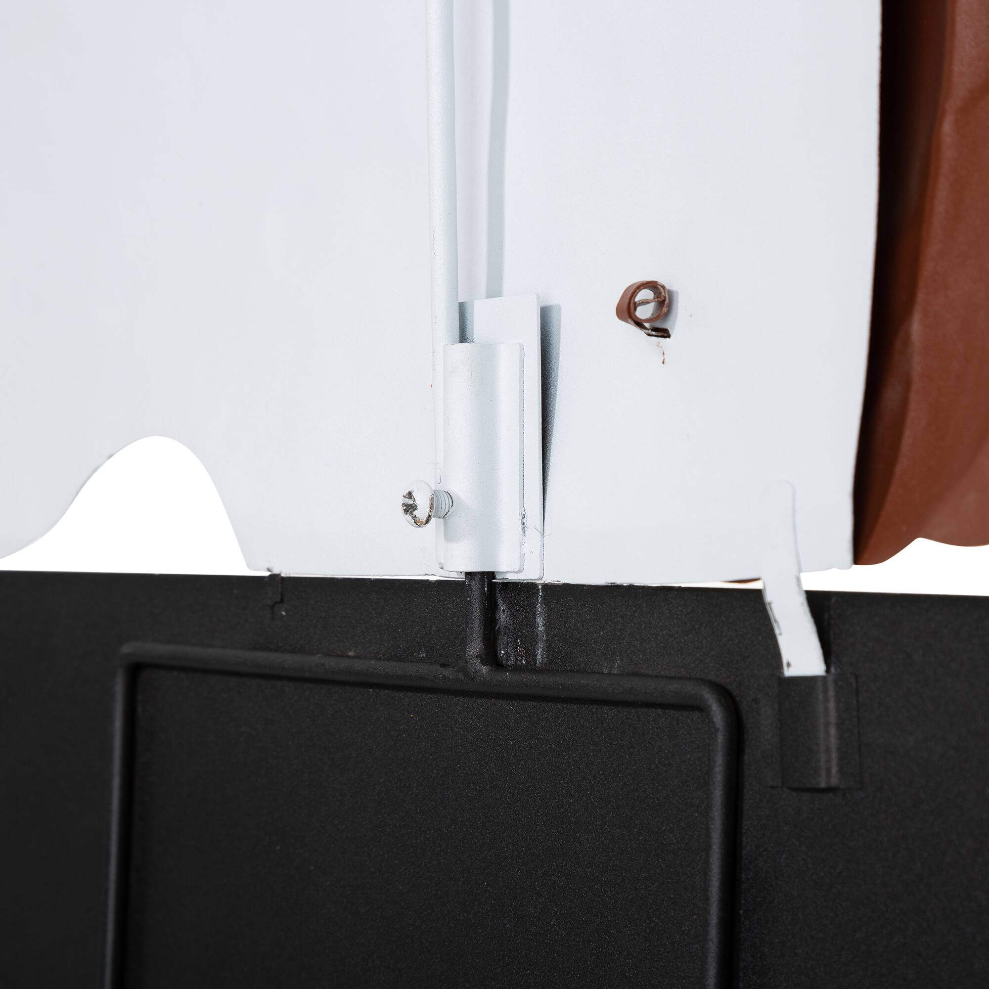 Glitzhome® 32" Lighted Metal Halloween Ghost Yard Stake