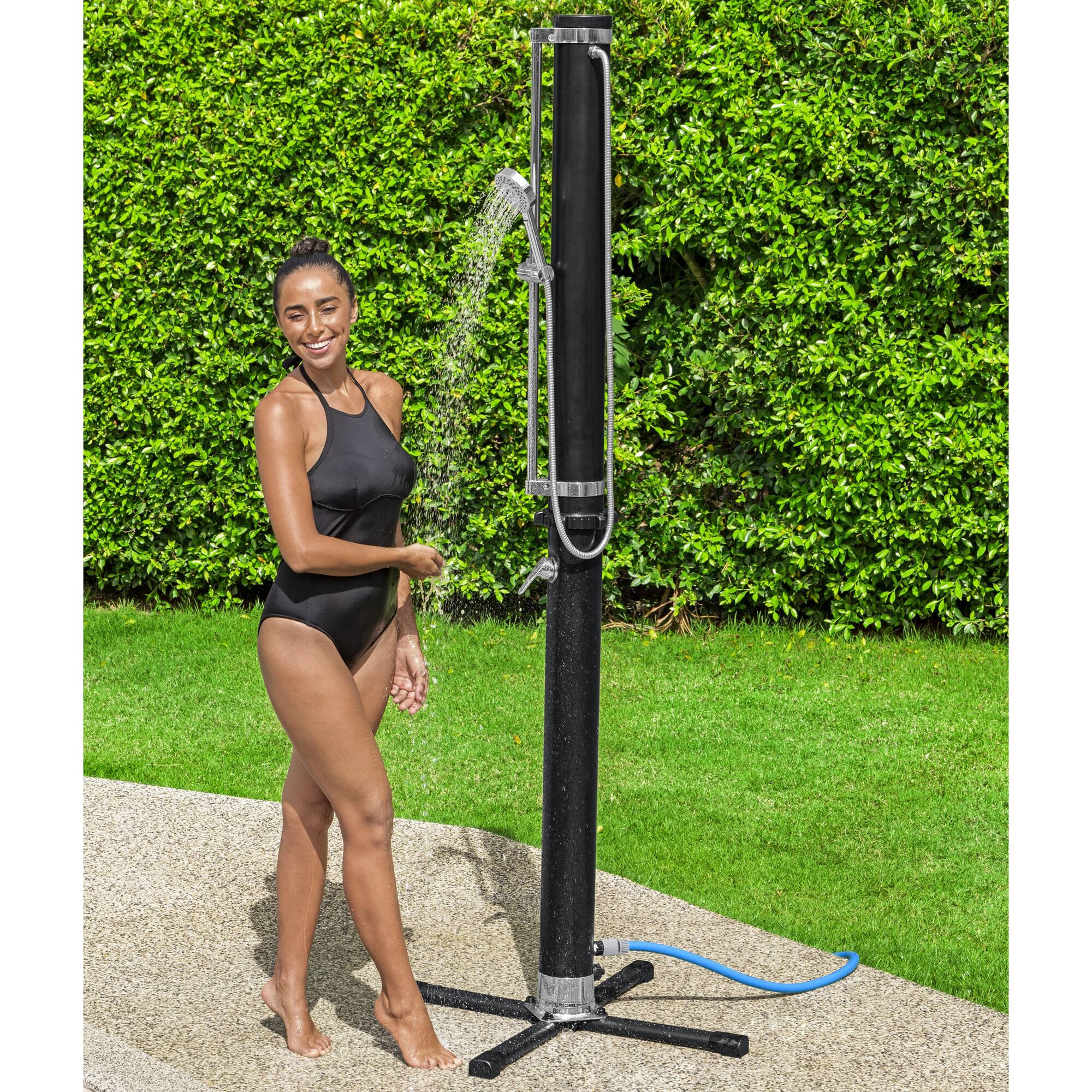Bestway SolarFlow 5gal. Outdoor Oversized Shower Head & Stand