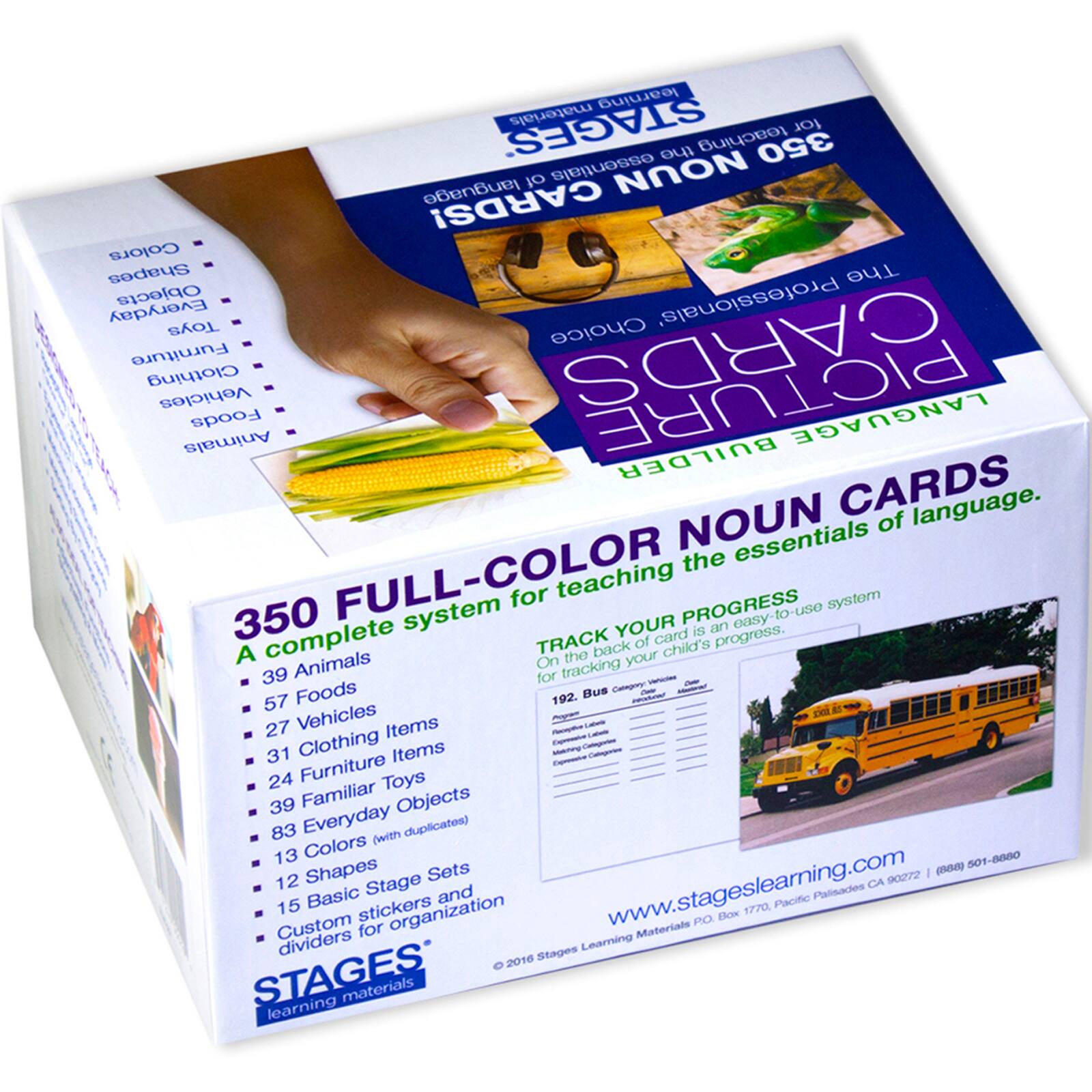 Stages® Learning Materials Language Builder® Nouns Picture Card Set