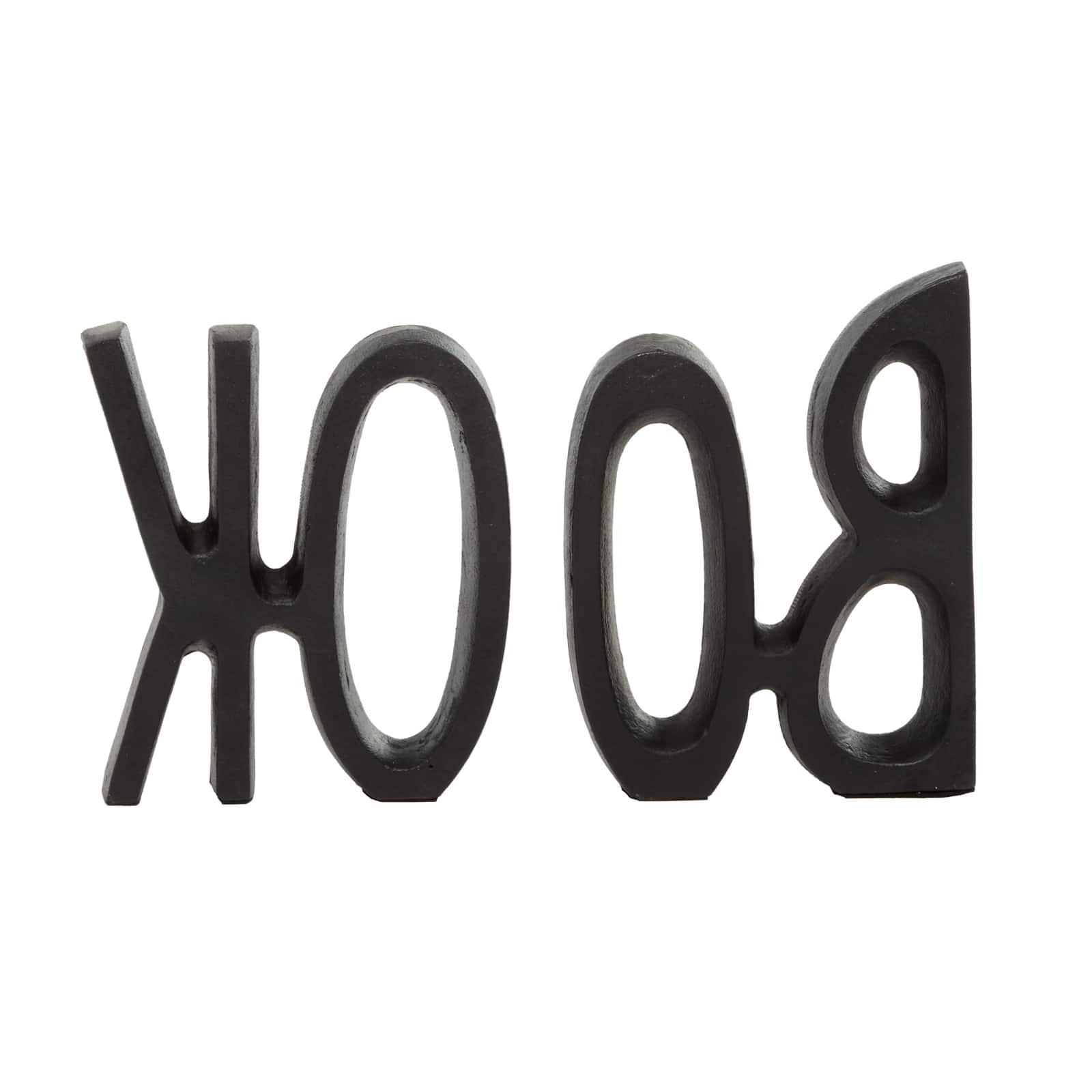 7" Black Book Aluminum Industrial Bookends